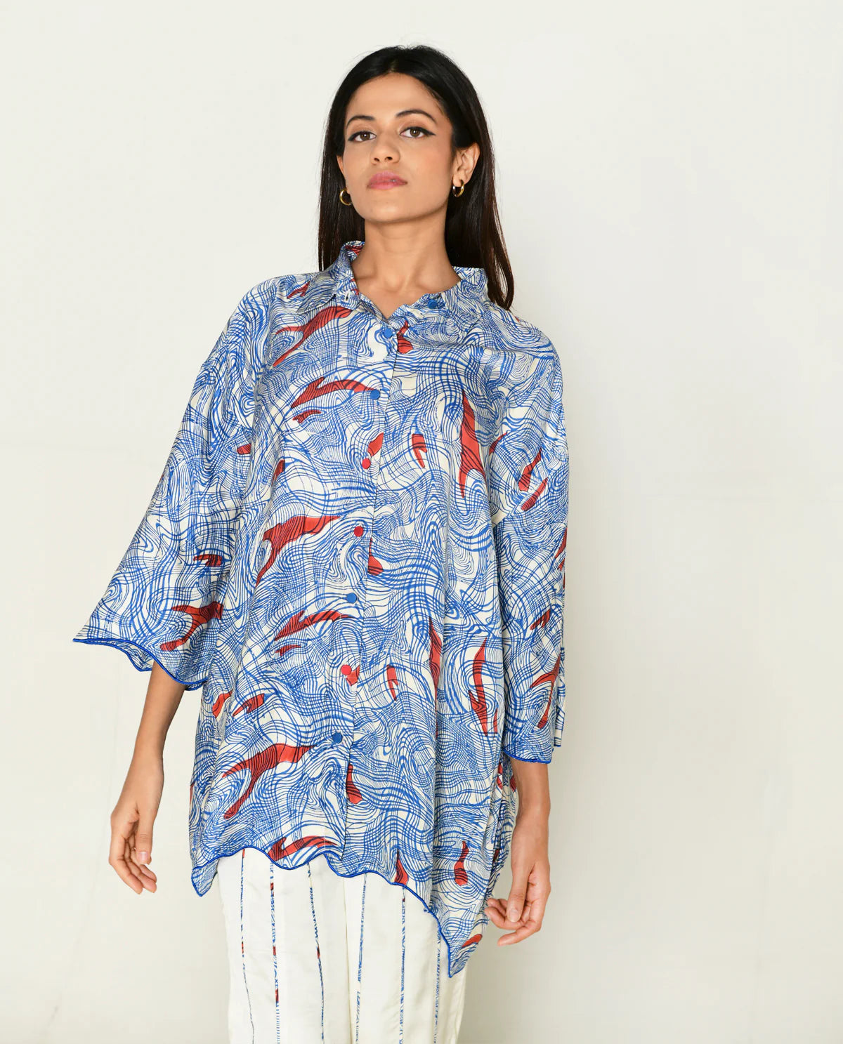 Ponzo | Shirt With White Pants