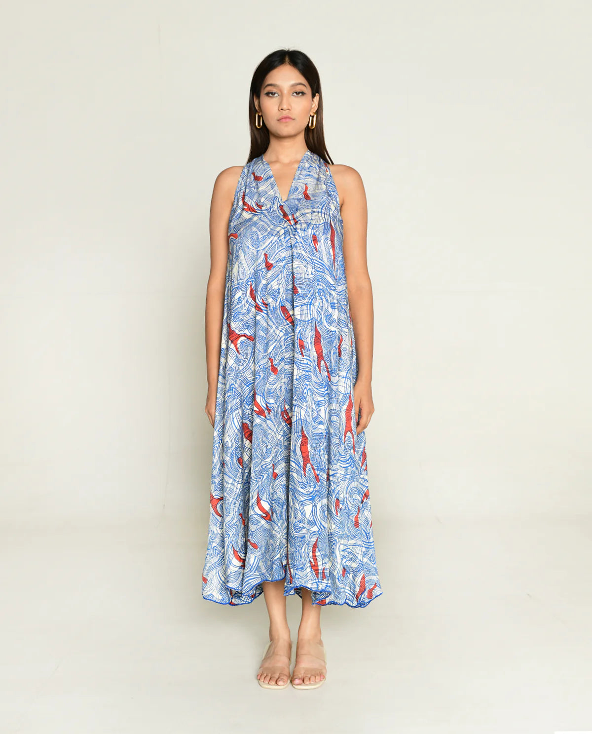 Ponzo | Halter Neck Maxi