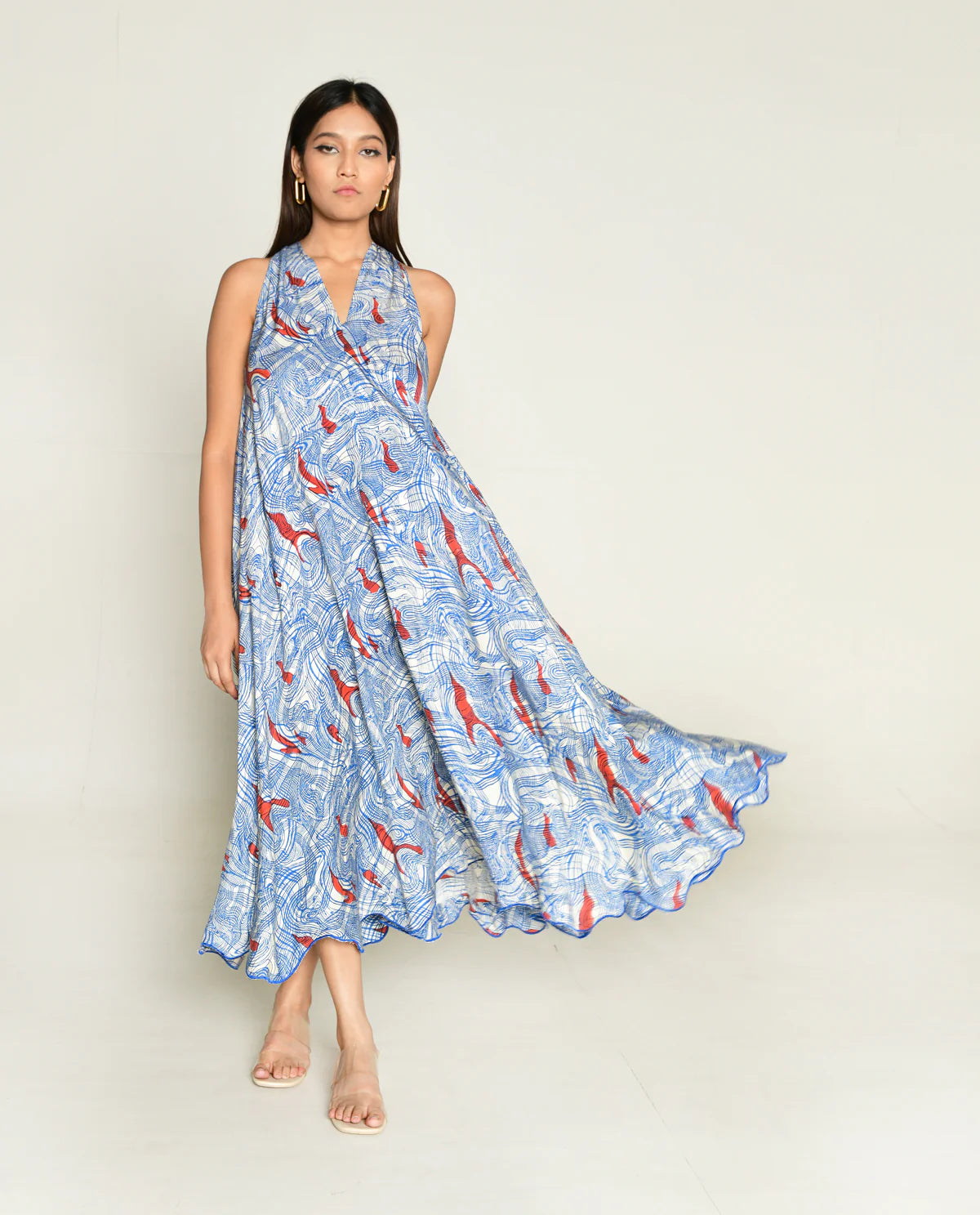 Ponzo | Halter Neck Maxi