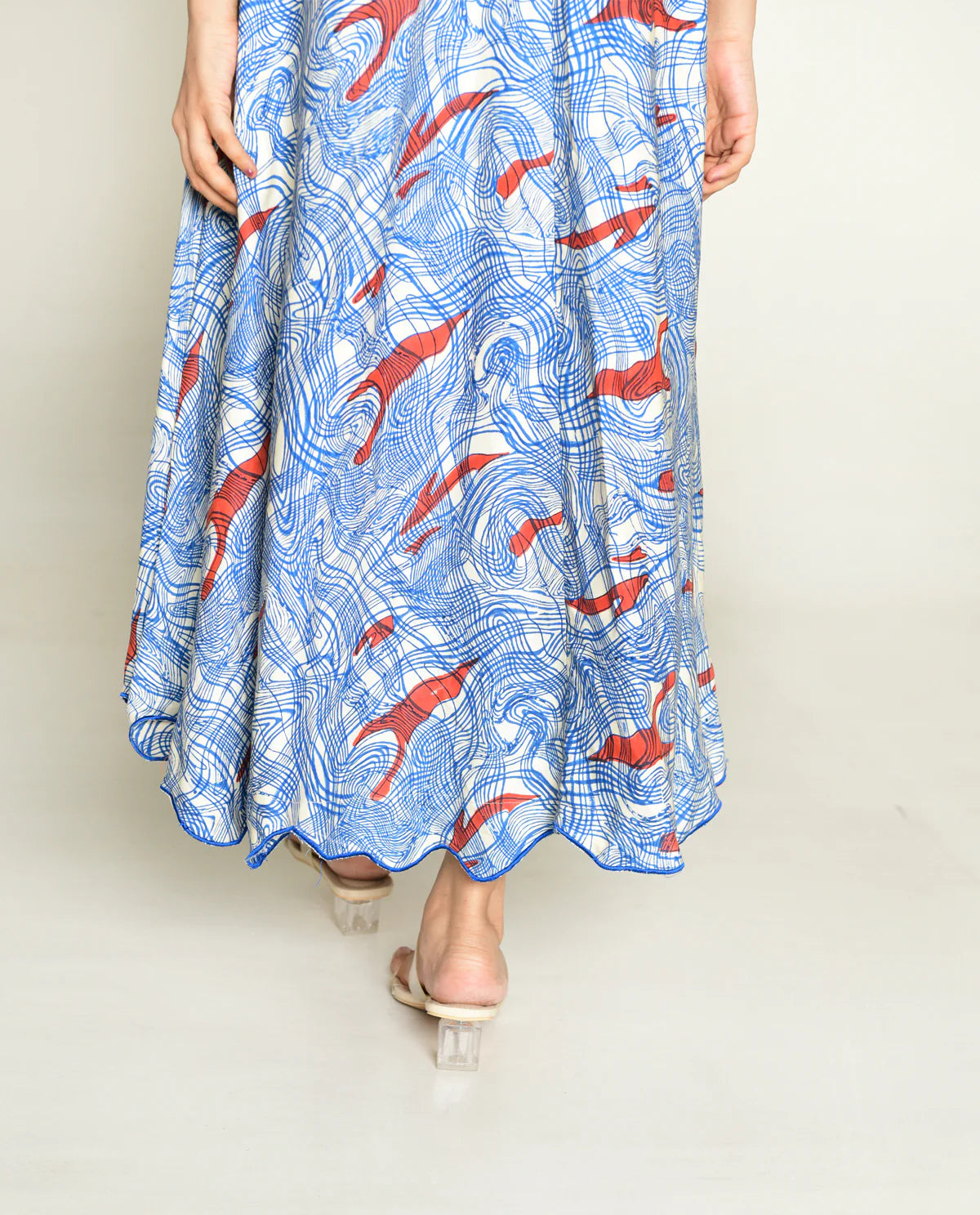Ponzo | Halter Neck Maxi