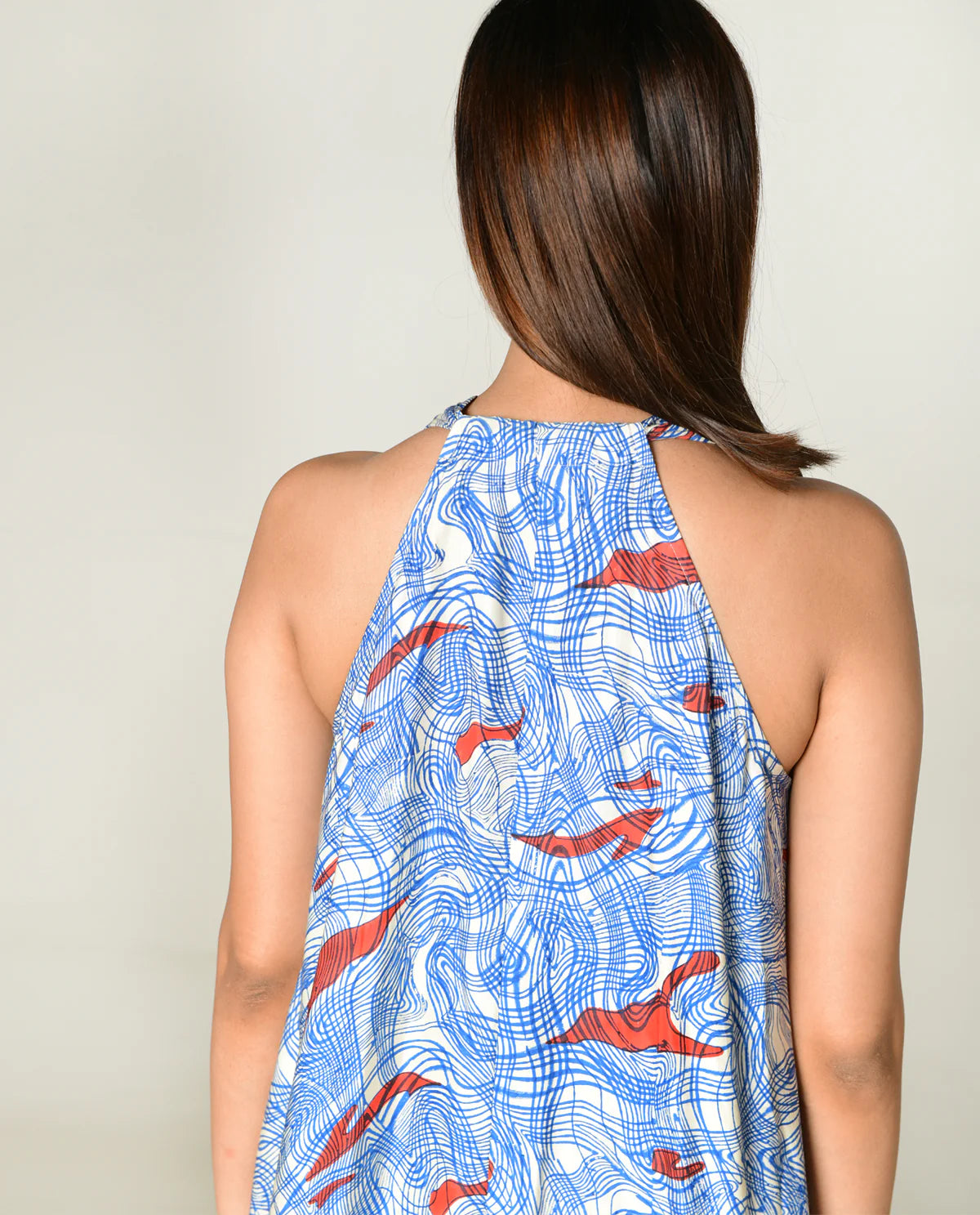 Ponzo | Halter Neck Maxi