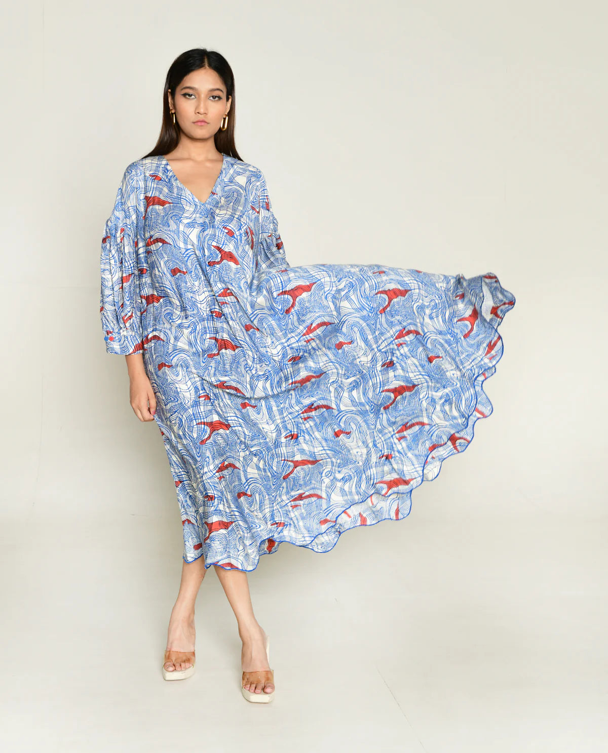 Ponzo | Puff Sleeve Dress