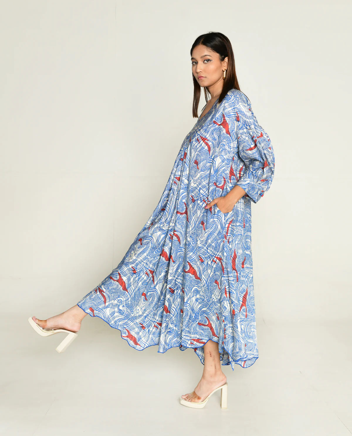 Ponzo | Puff Sleeve Dress