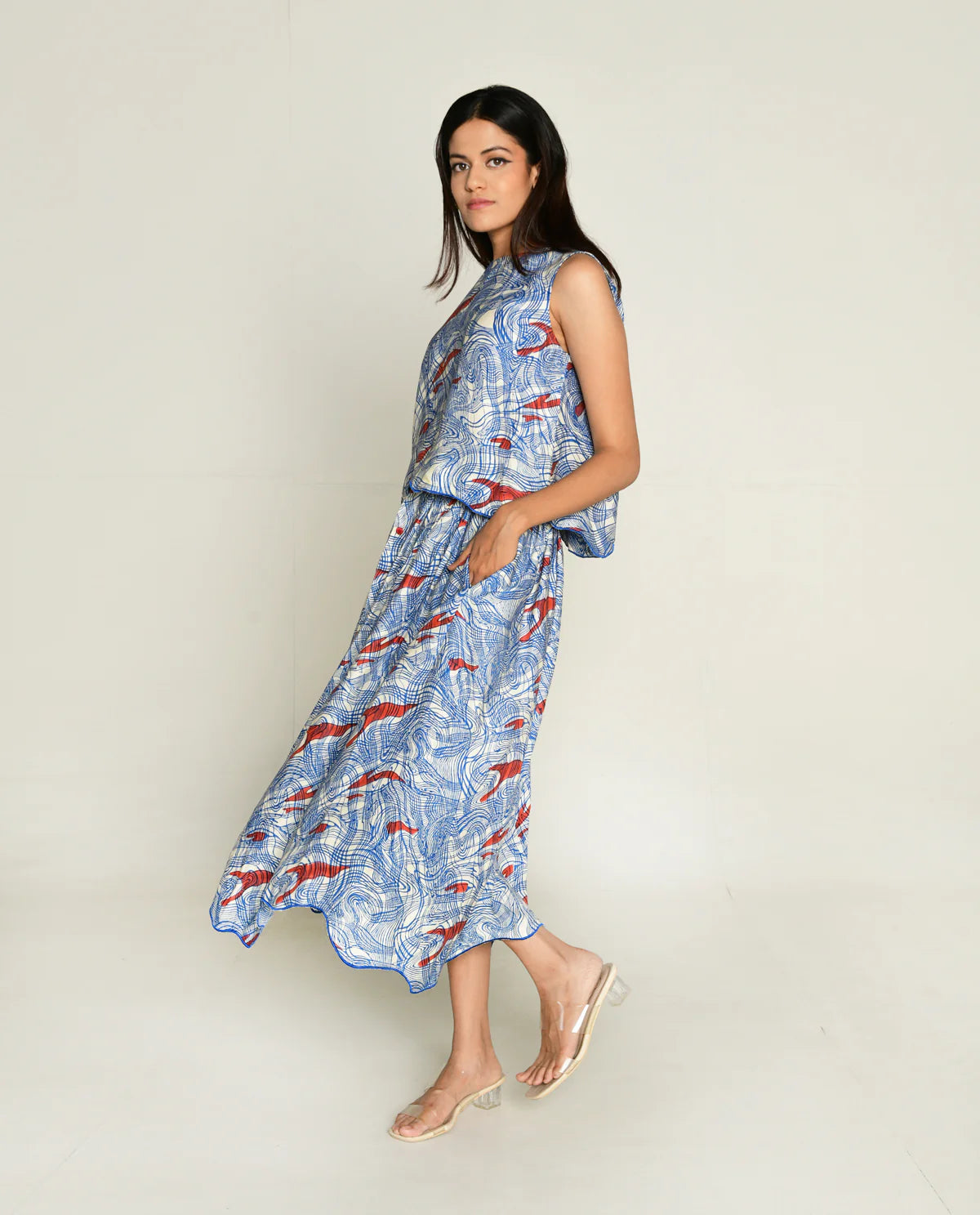 Ponzo | Printed Skirt