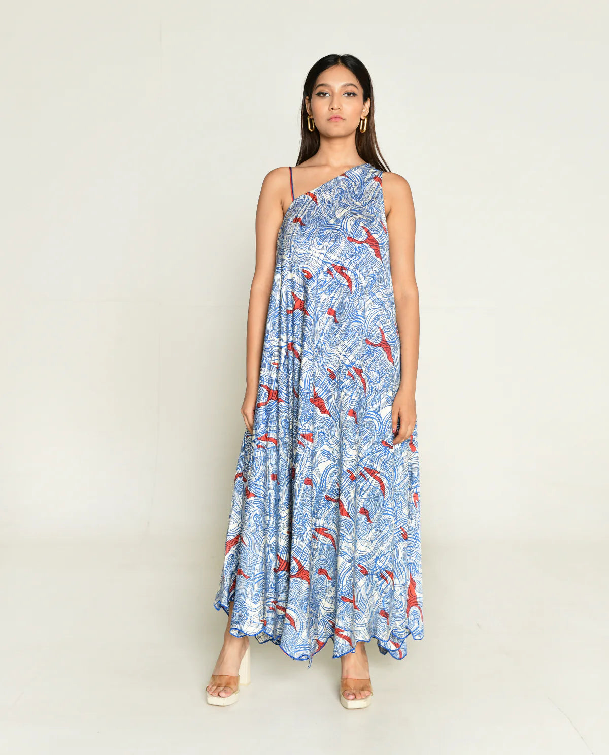 Ponzo | One Shoulder Maxi