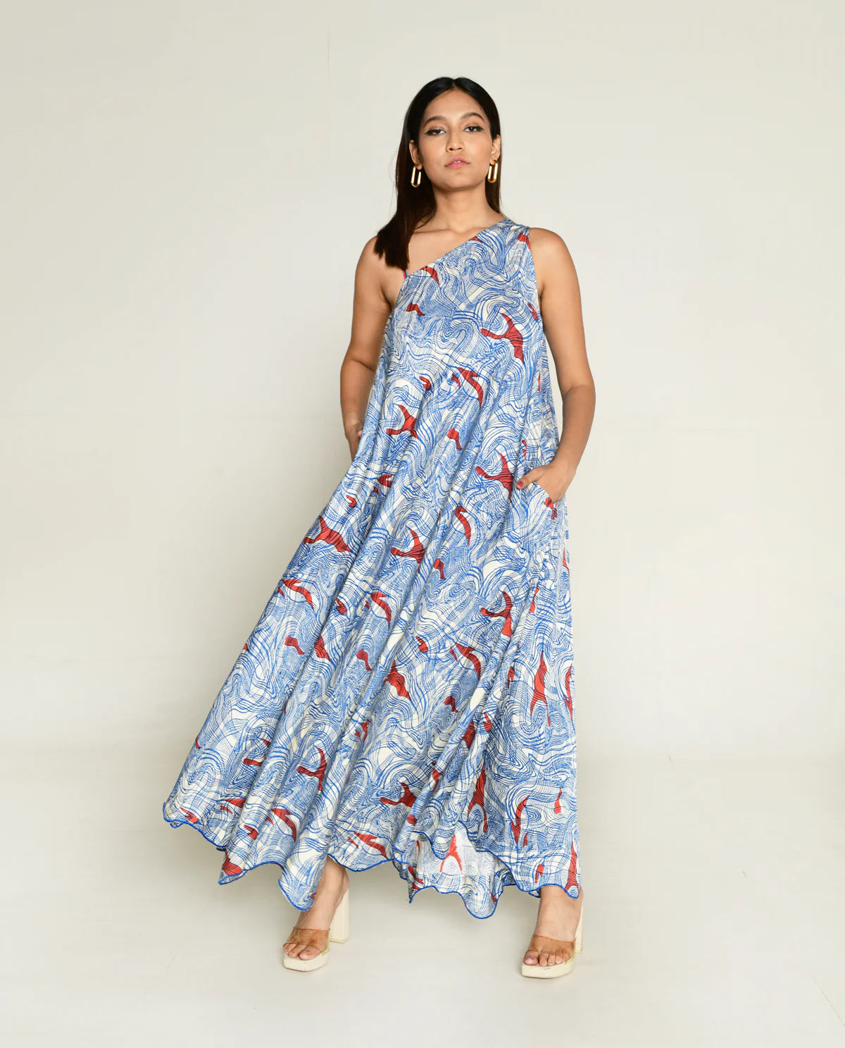 Ponzo | One Shoulder Maxi