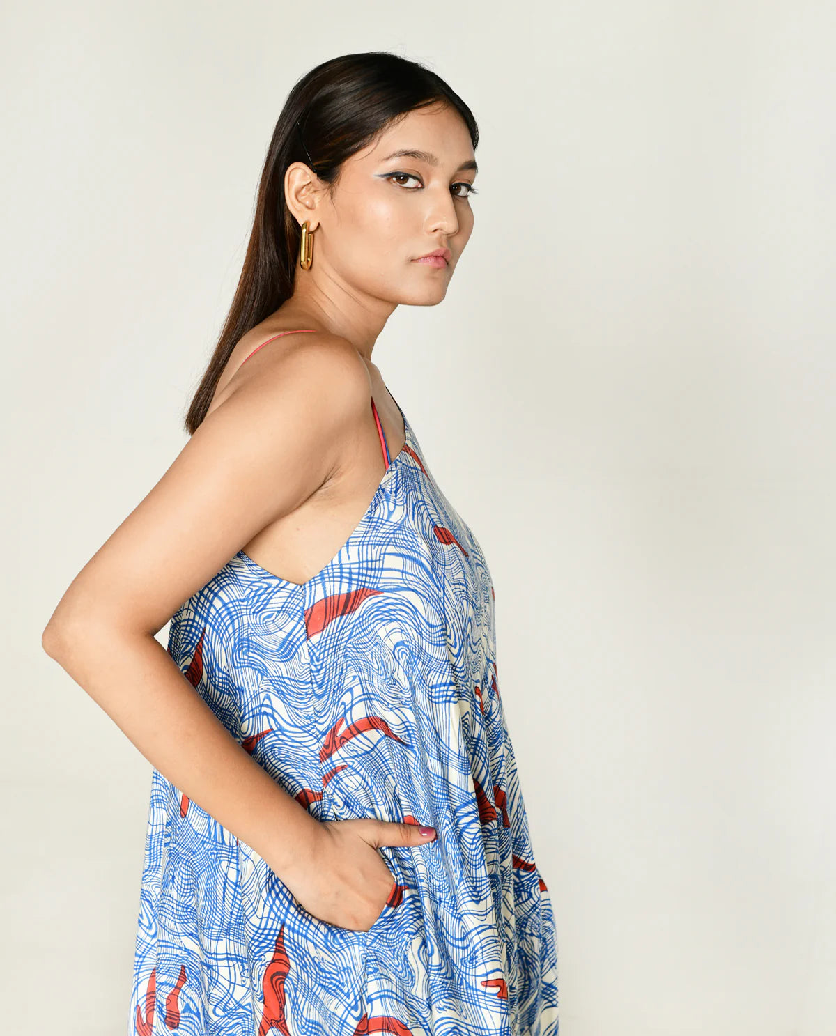 Ponzo | One Shoulder Maxi