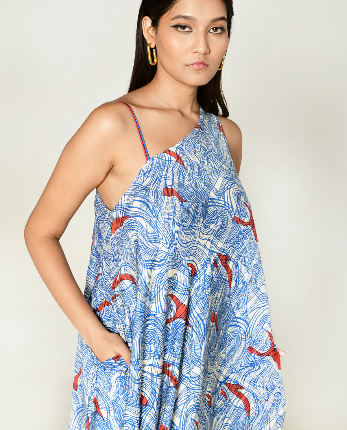 Ponzo | One Shoulder Maxi