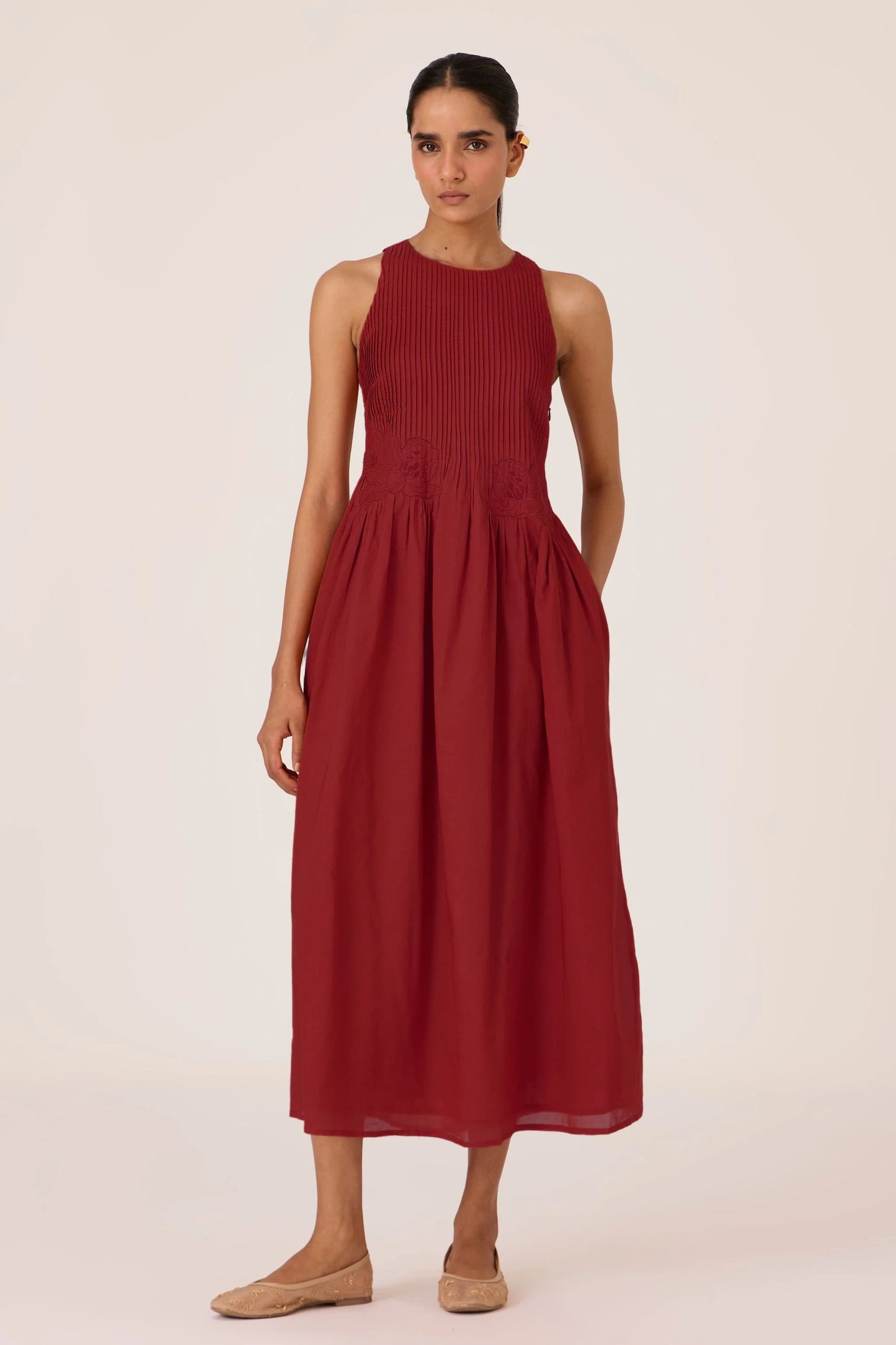 Amani | Coke Embroidered Dress