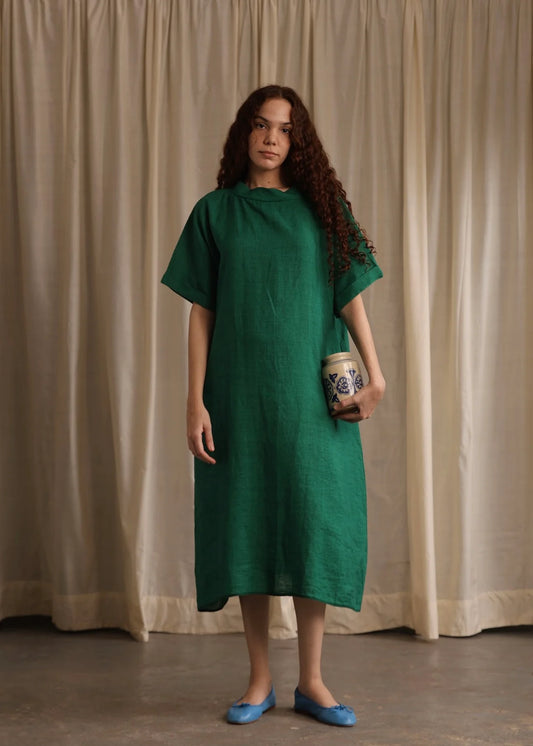 Erin | Linen Shift Dress