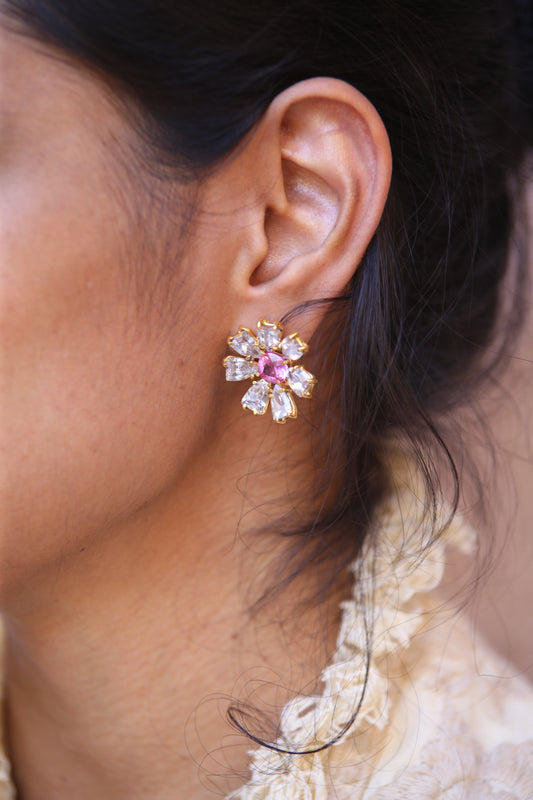 Crystal Fleur | Earrings