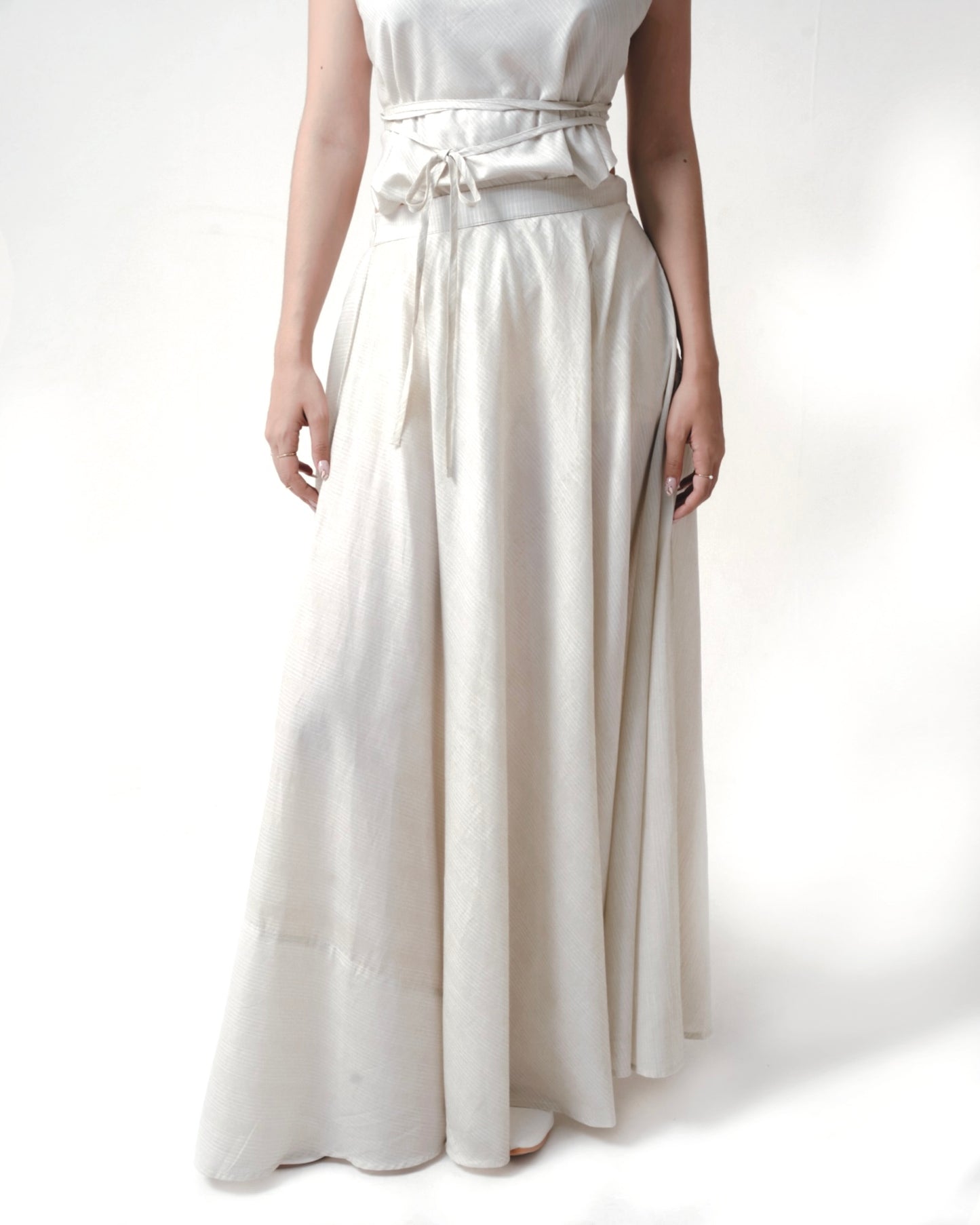 Viella | Ivory Skirt