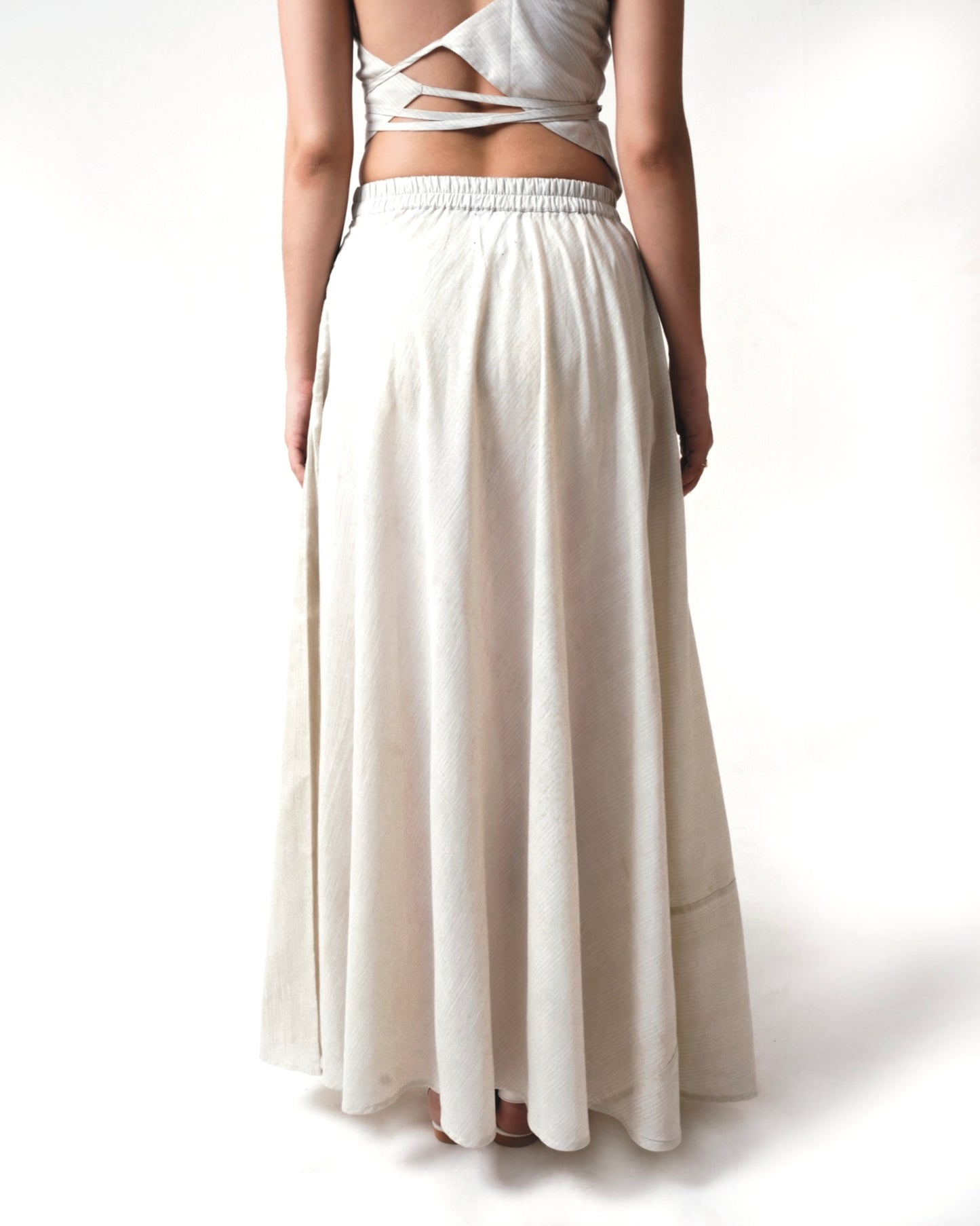 Viella | Ivory Skirt