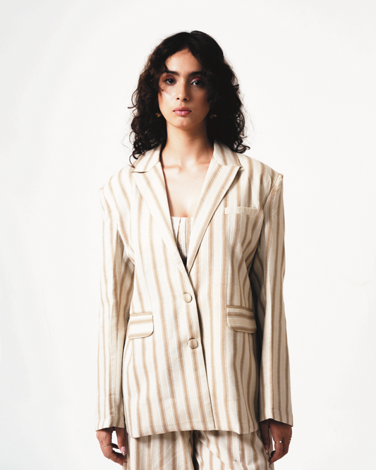 Rekh | Double-buttoned Blazer