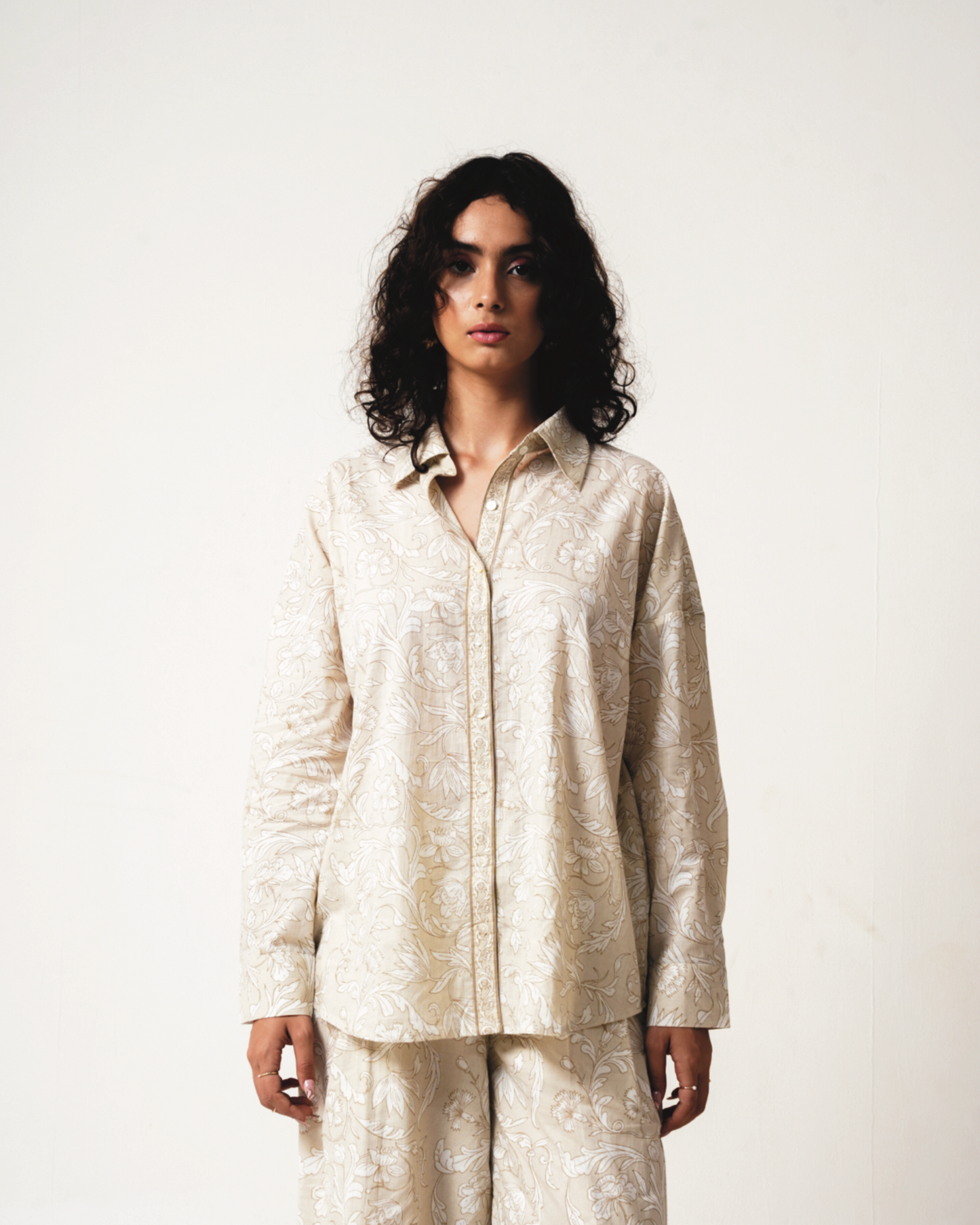 Rooh | Greige Shirt