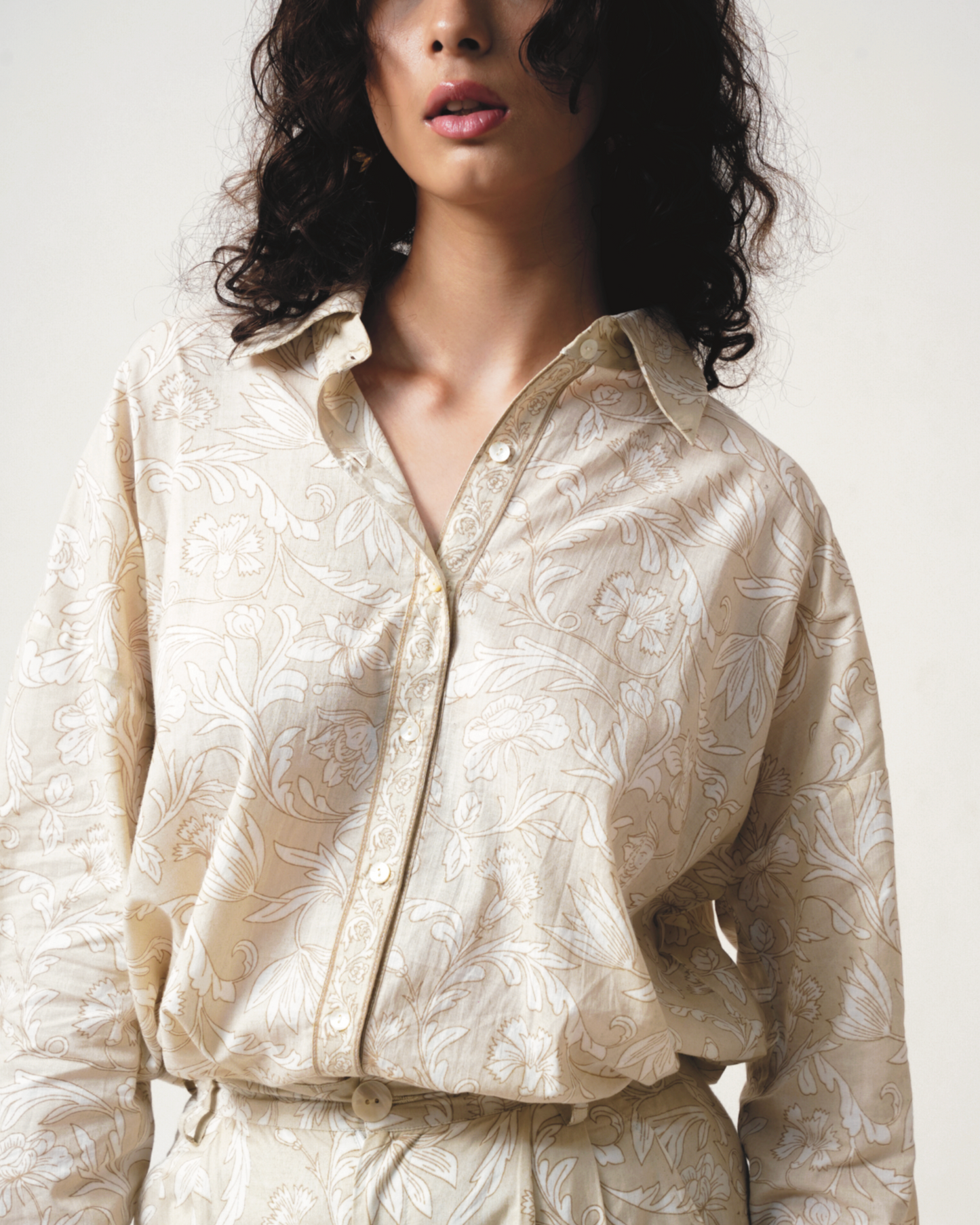 Rooh | Greige Shirt