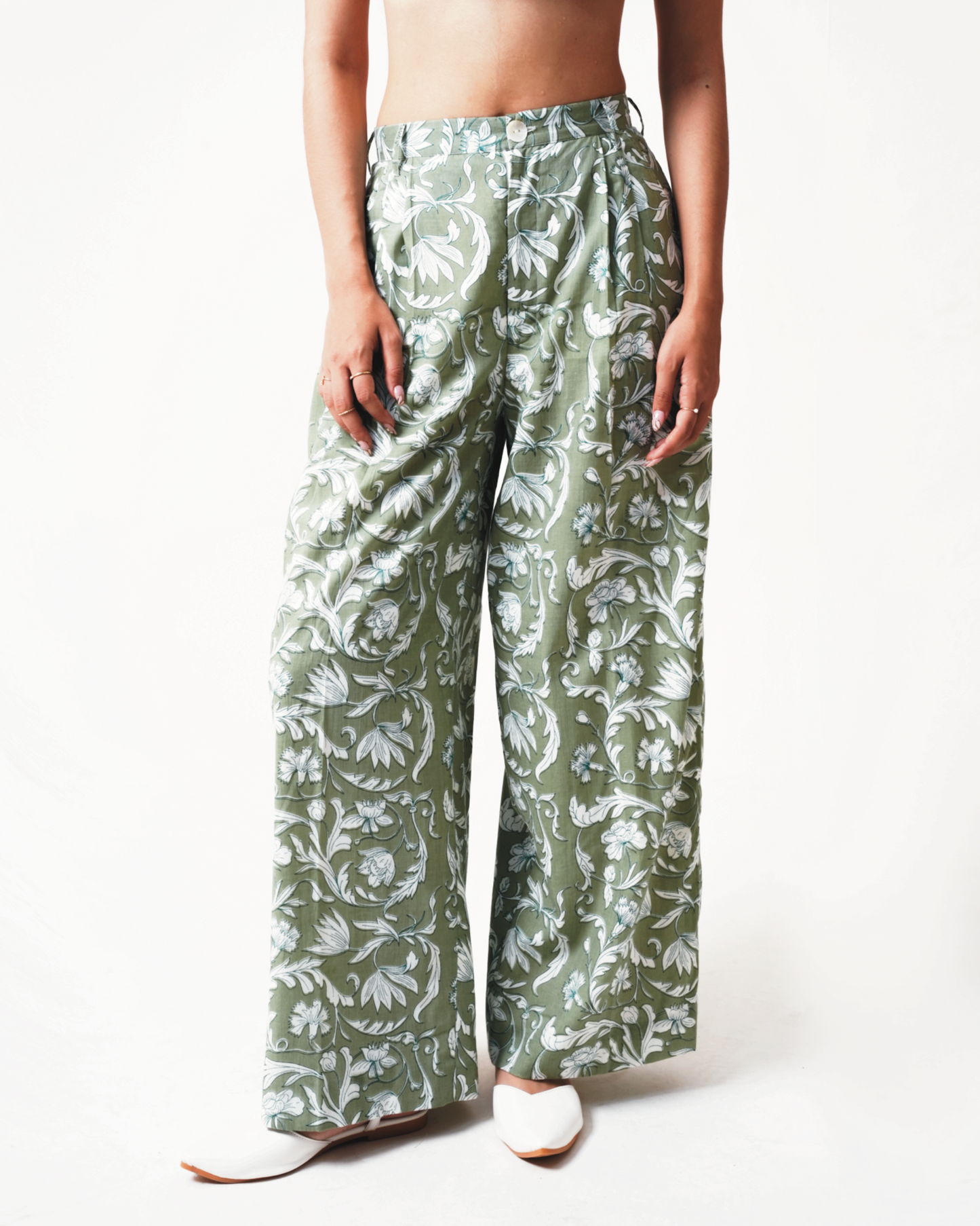 Rooh | Hunter Green Pants
