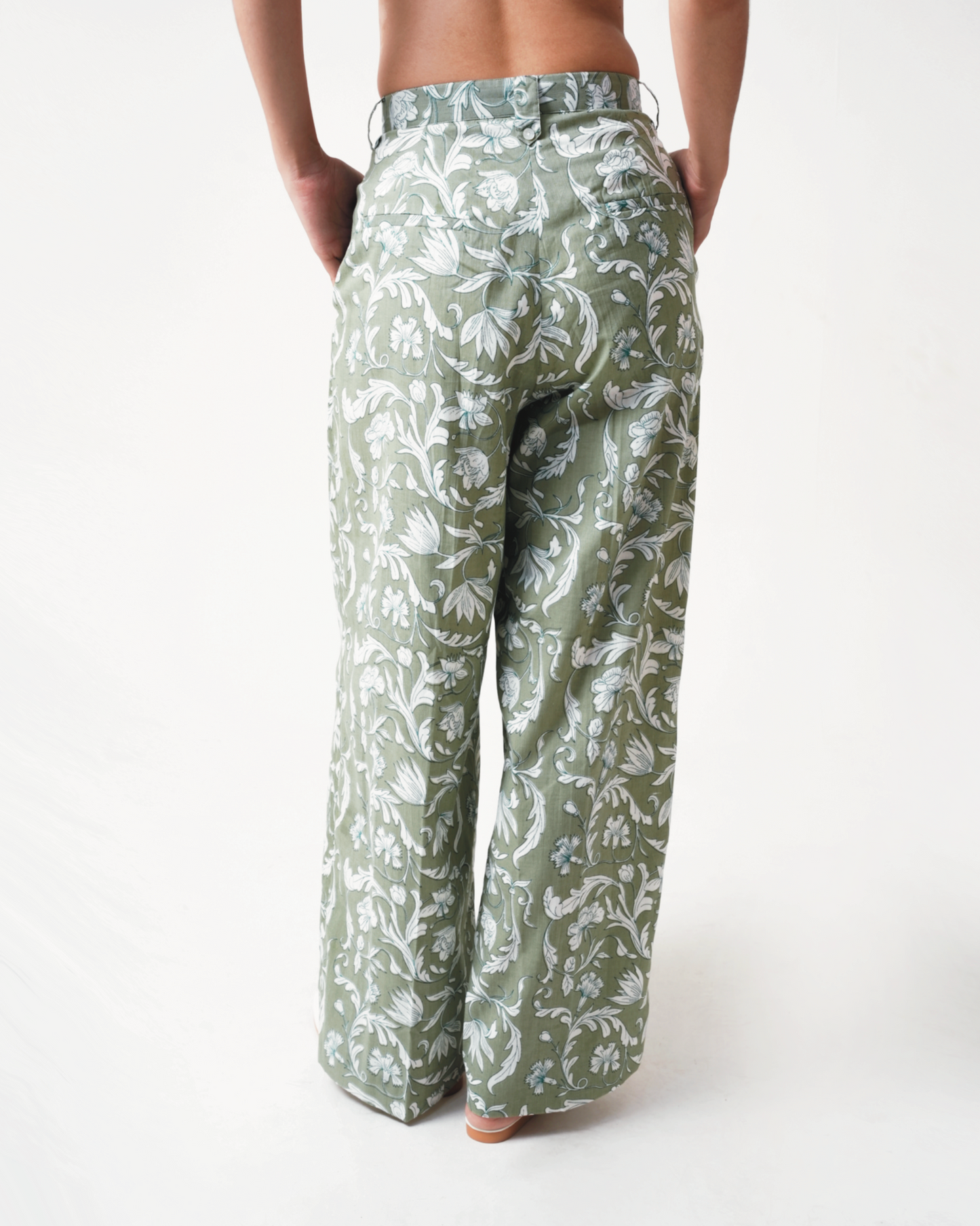 Rooh | Hunter Green Pants