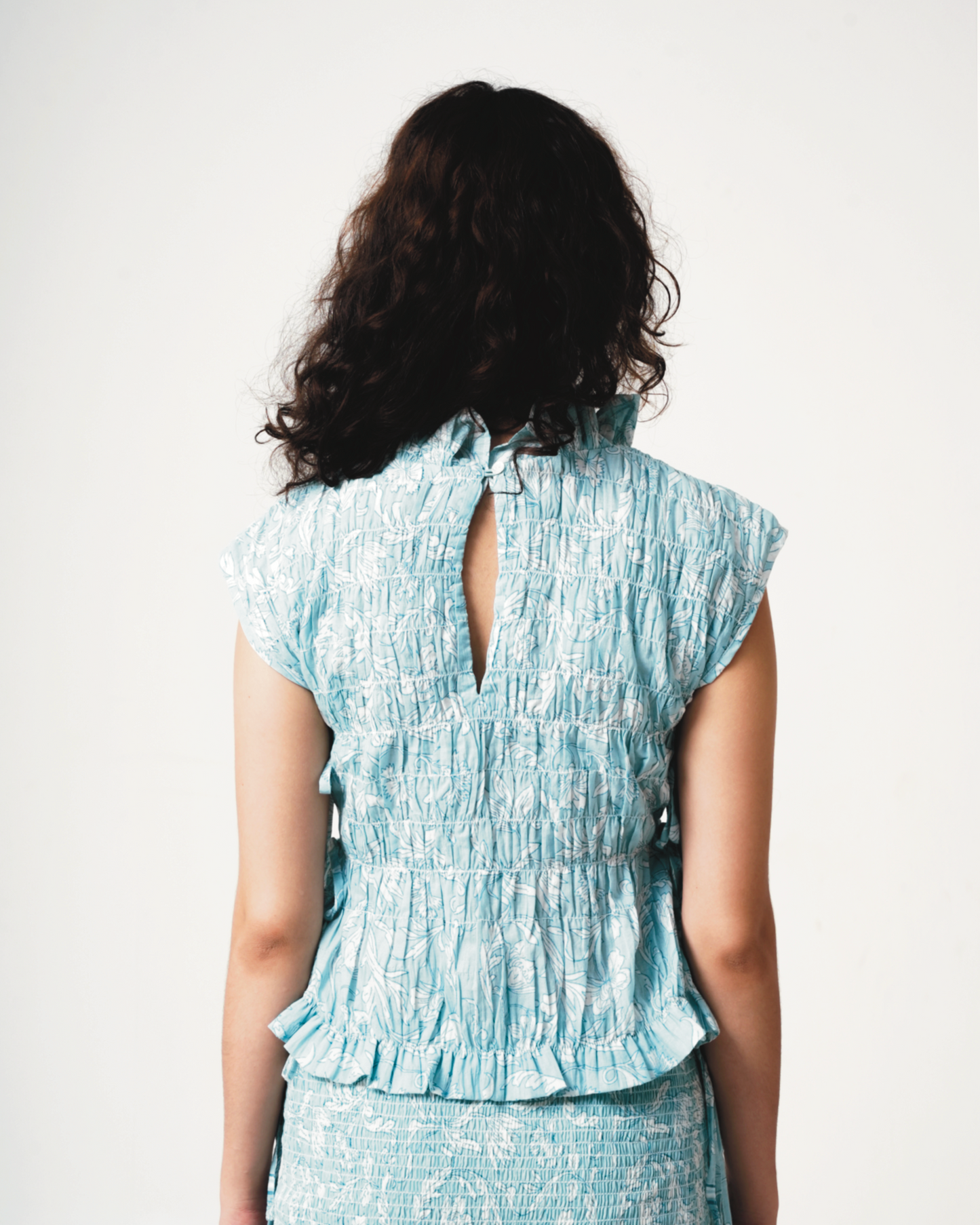Iris | Sky Blue Top