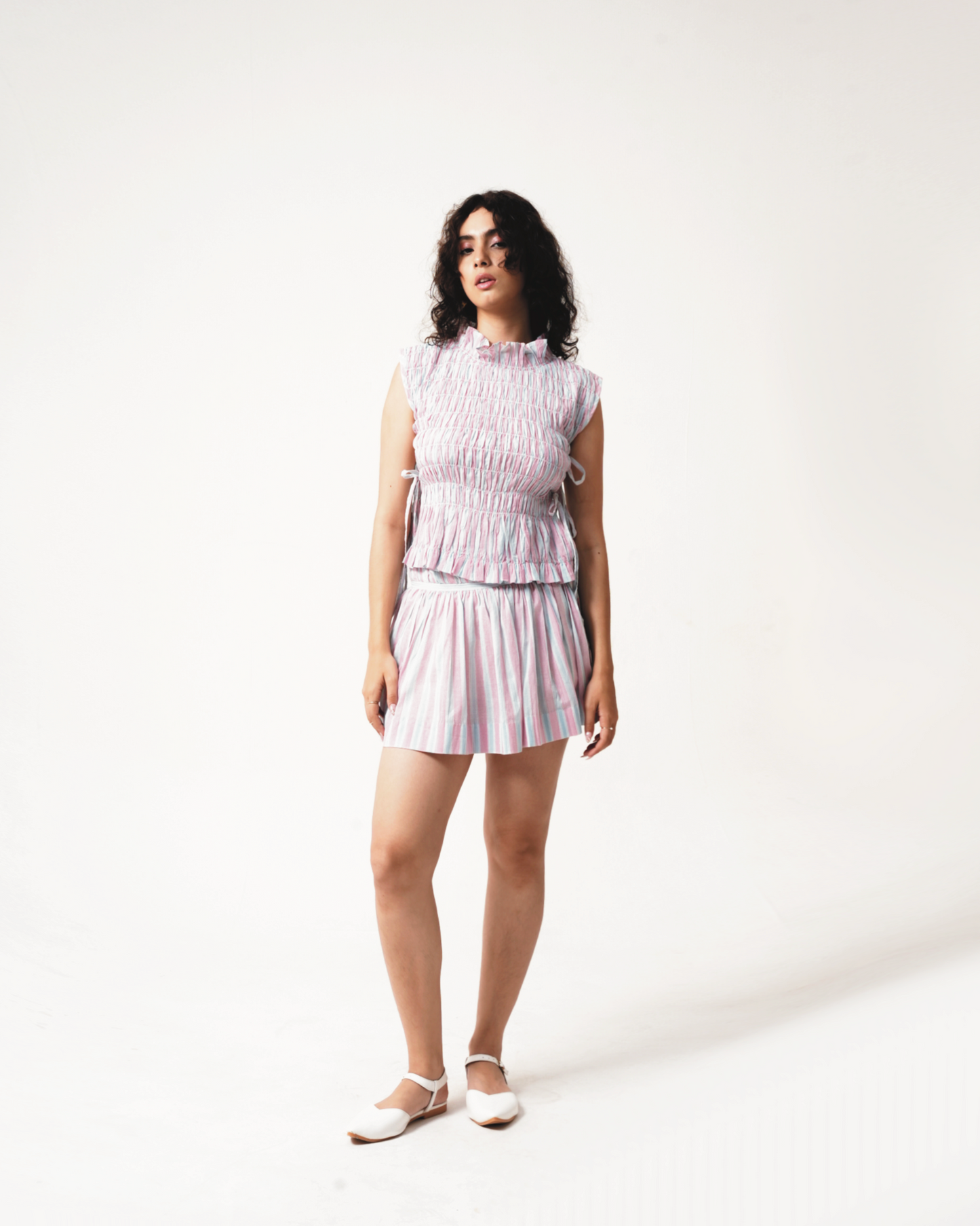 Iris | Pastel Striped Top