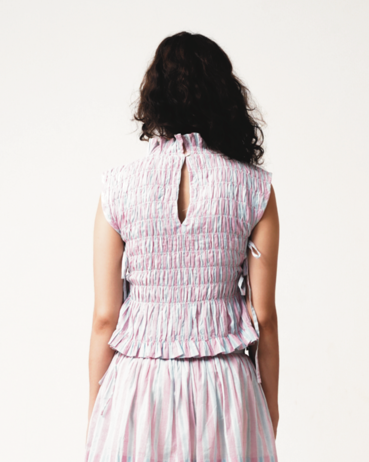 Iris | Pastel Striped Top