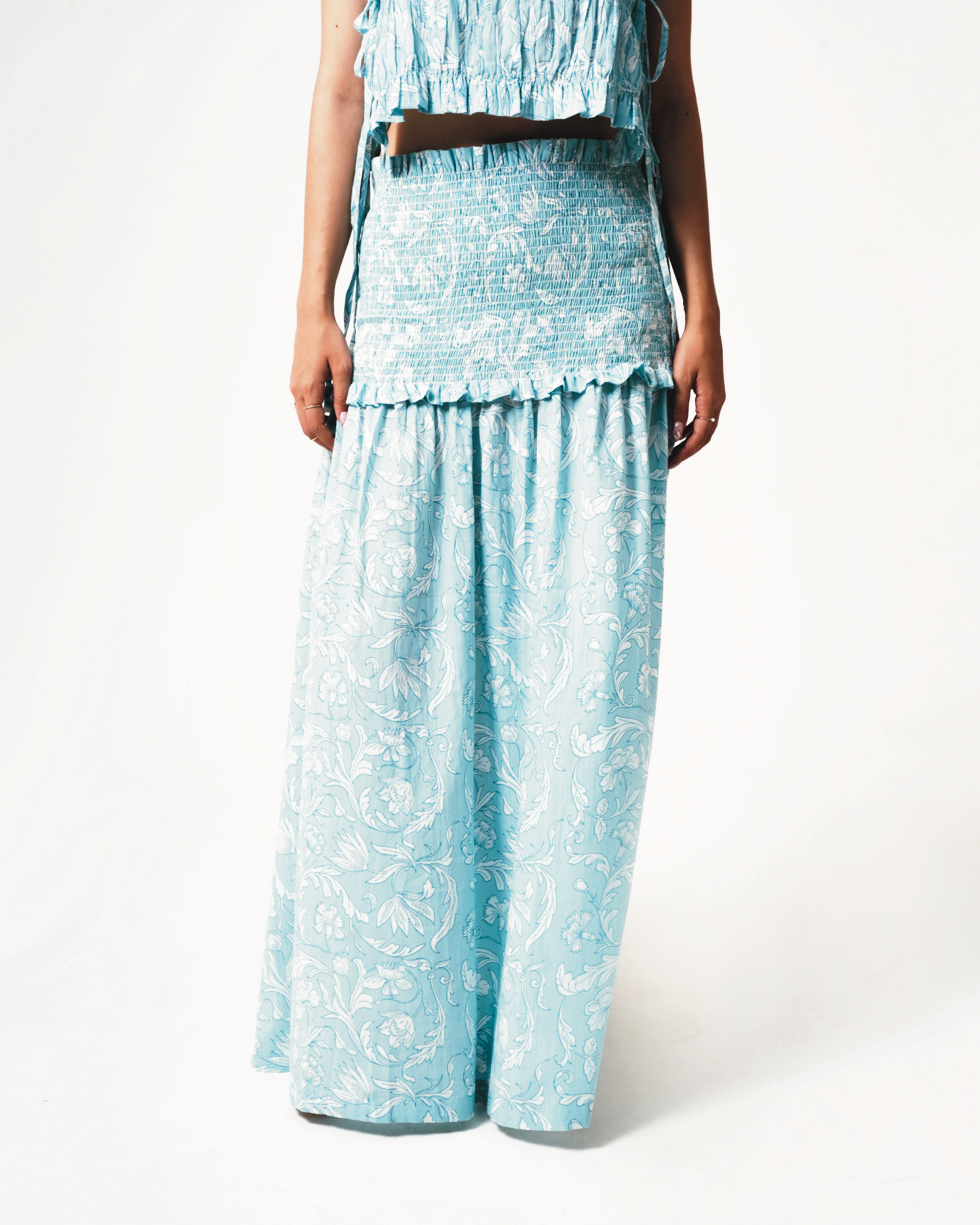Leia | Sky Blue Skirt