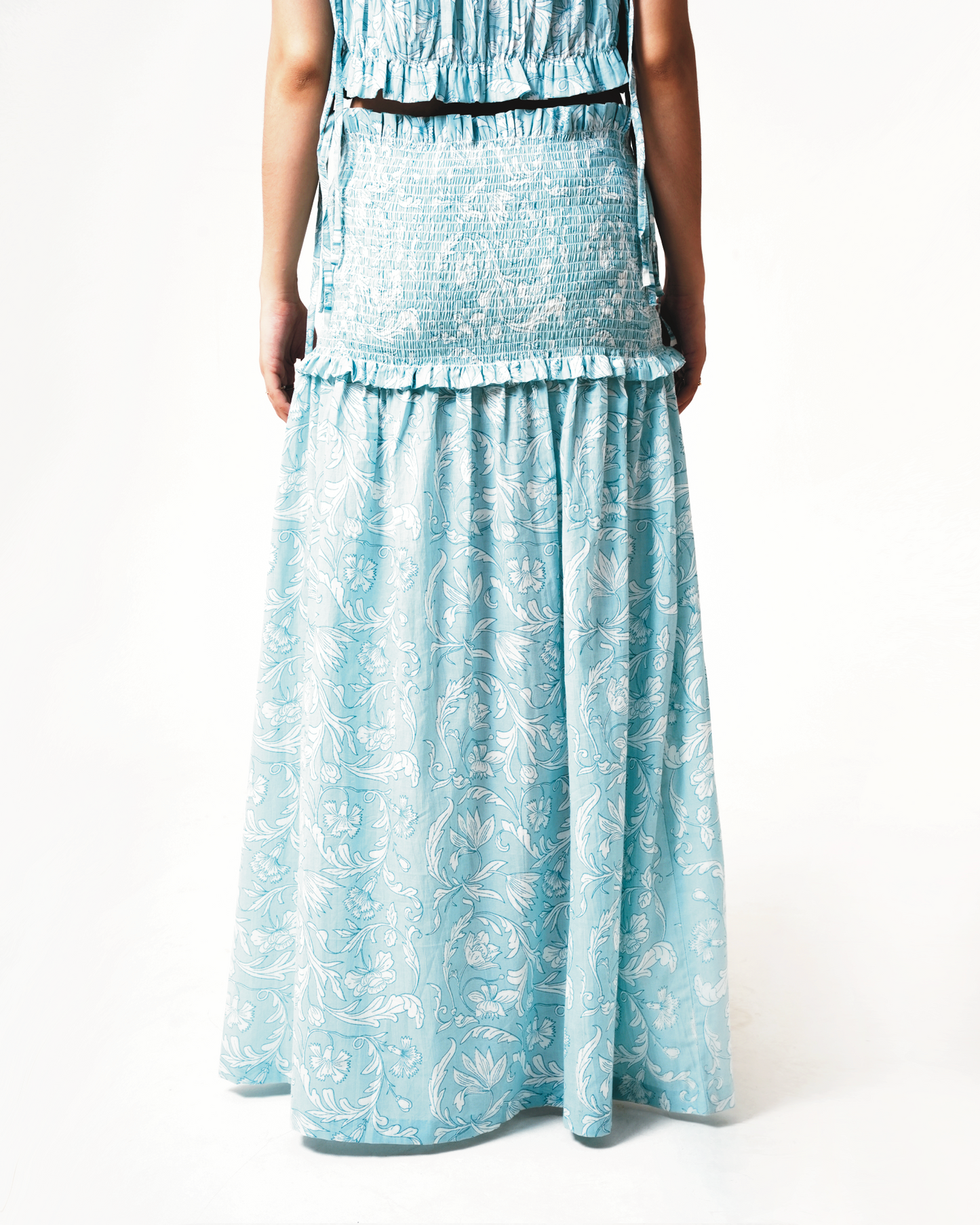 Leia | Sky Blue Skirt