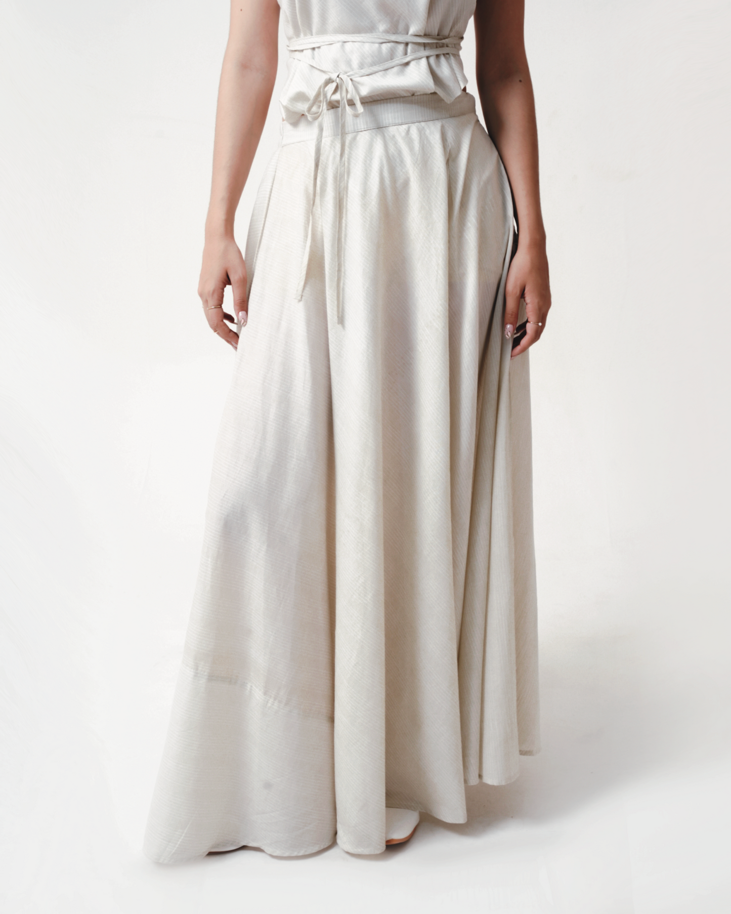 Viella | Ivory Skirt