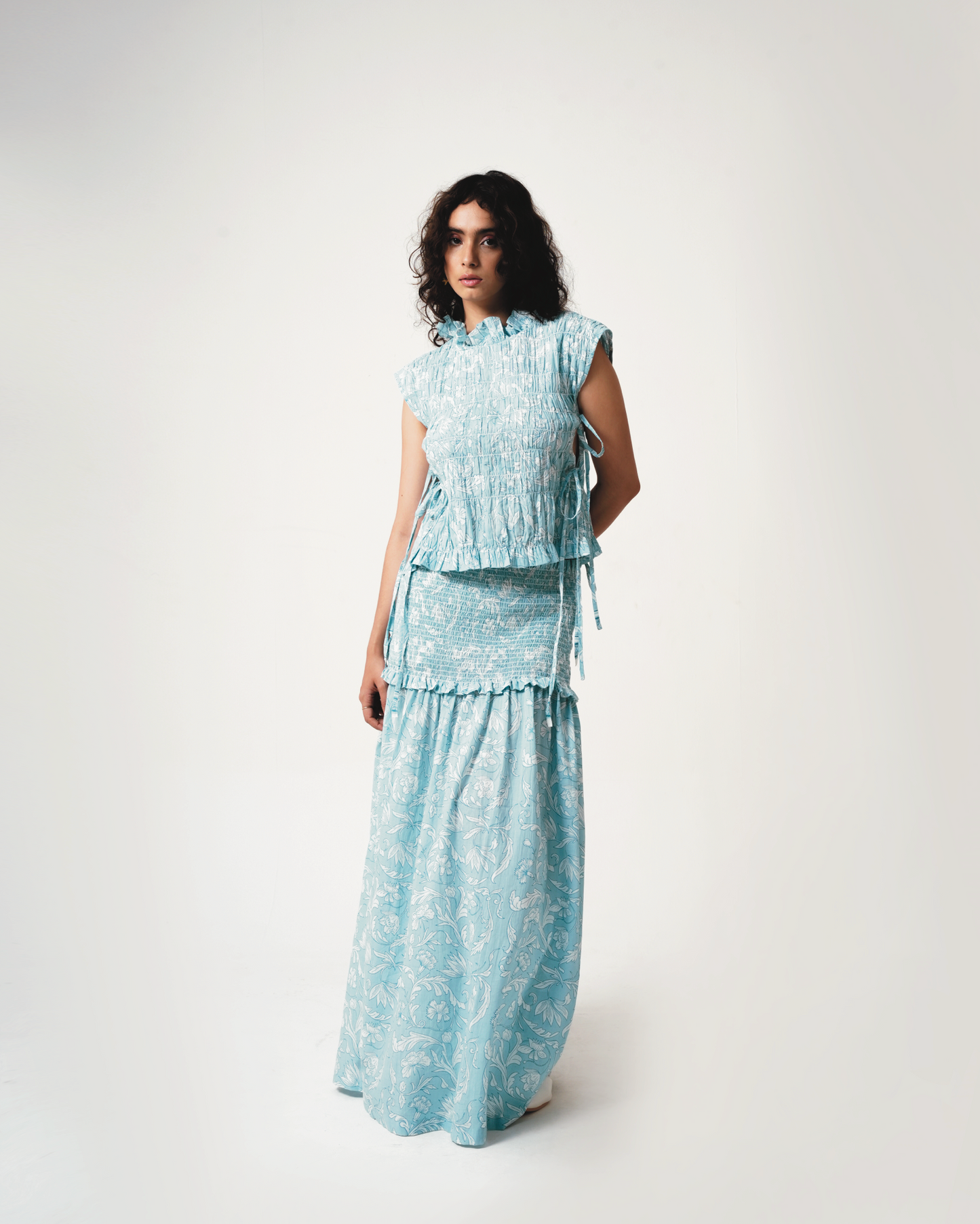 Iris | Sky Blue Top