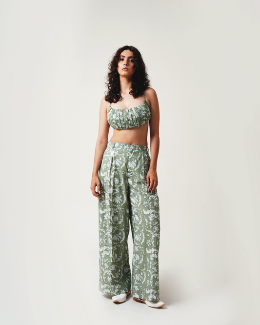 Rooh | Hunter Green Pants