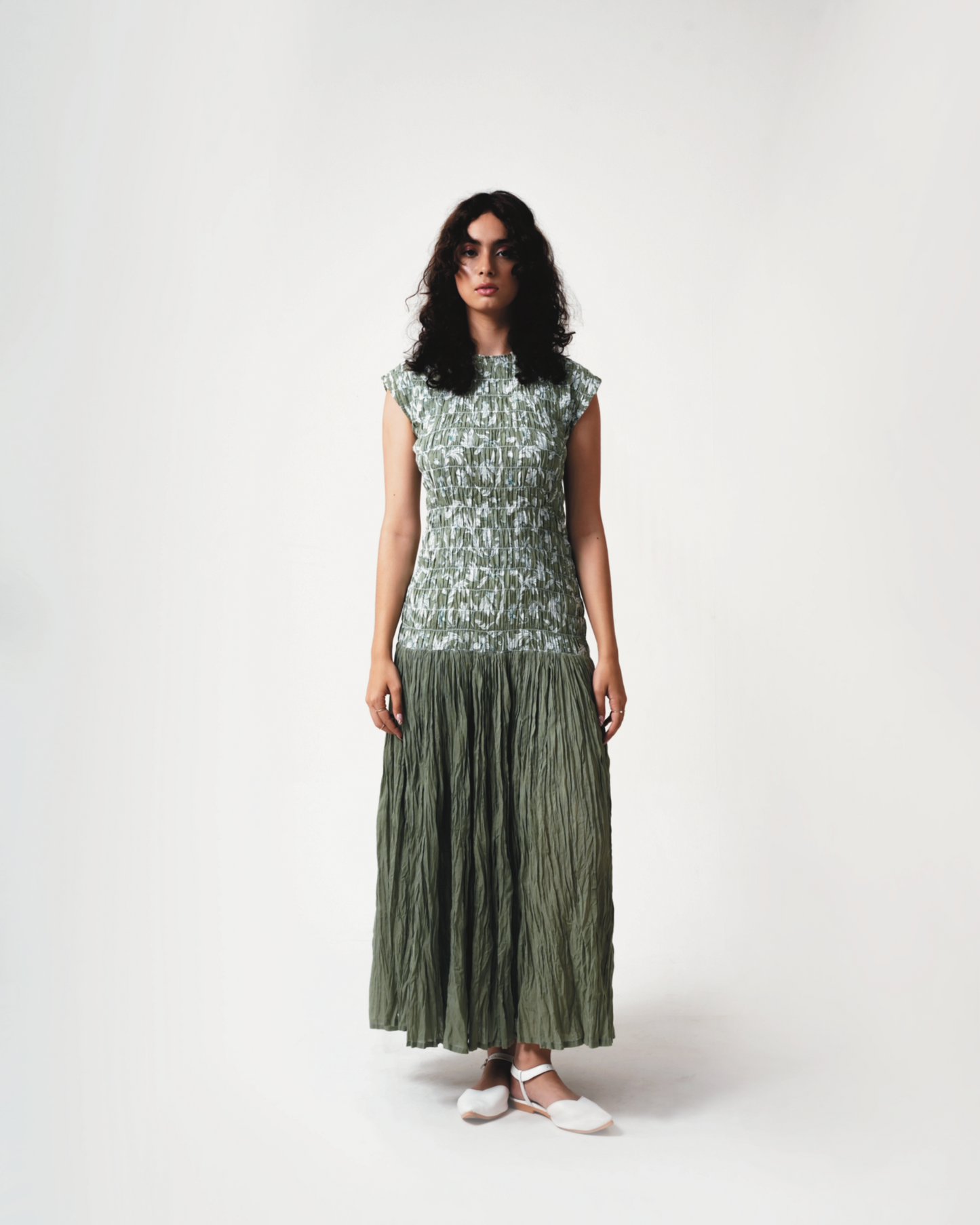 Cicily | Hunter Green Dress