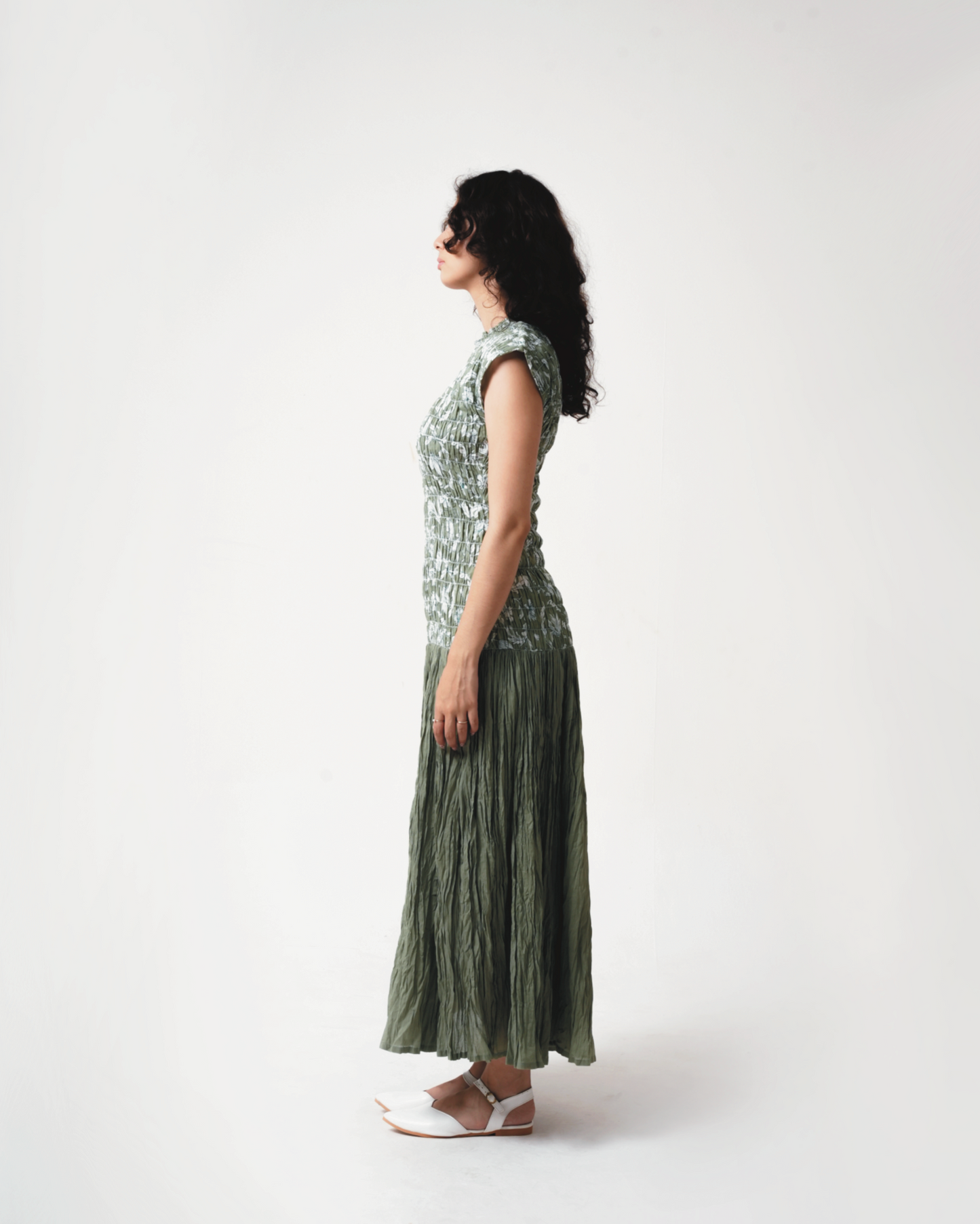 Cicily | Hunter Green Dress