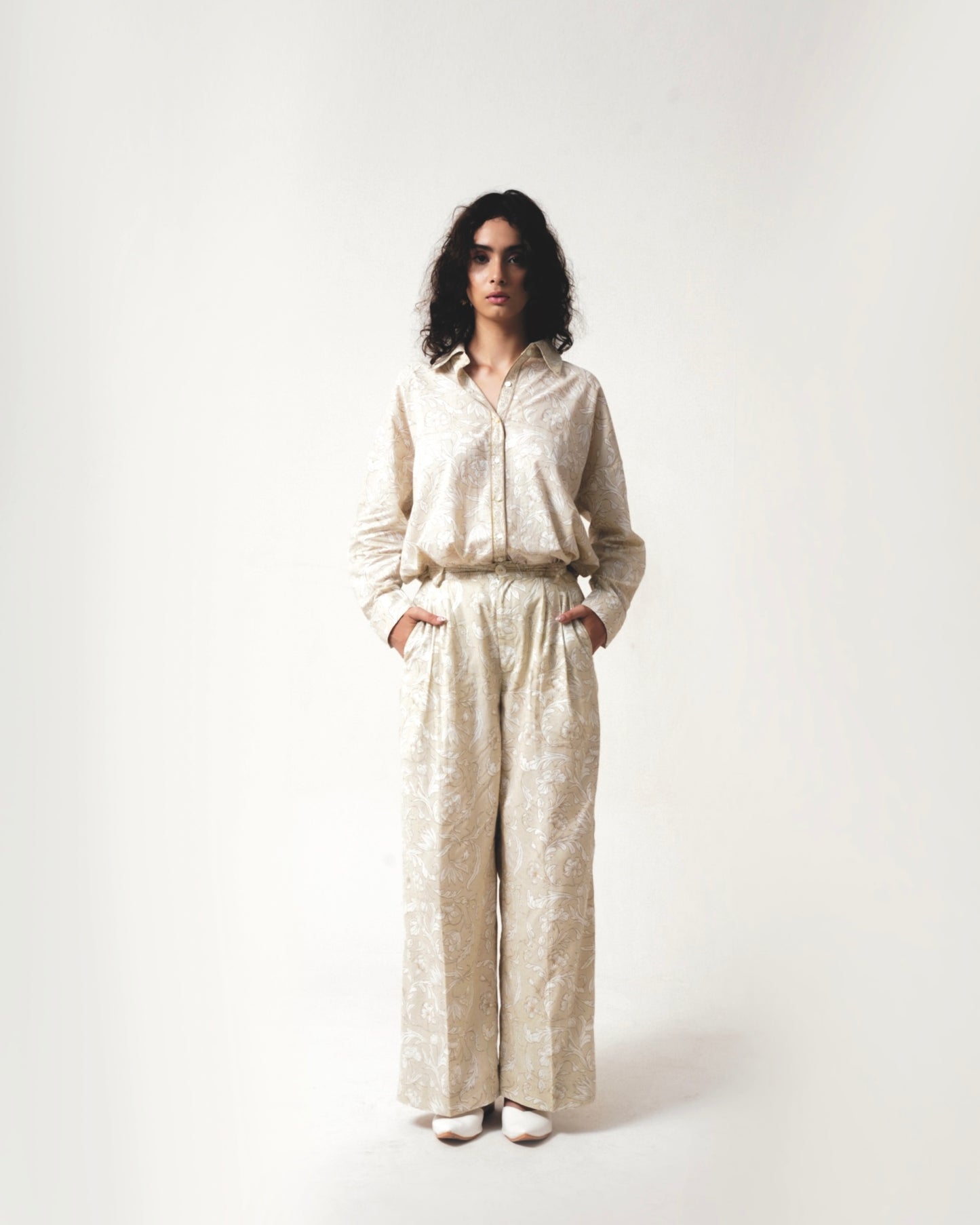 Rooh | Greige Shirt