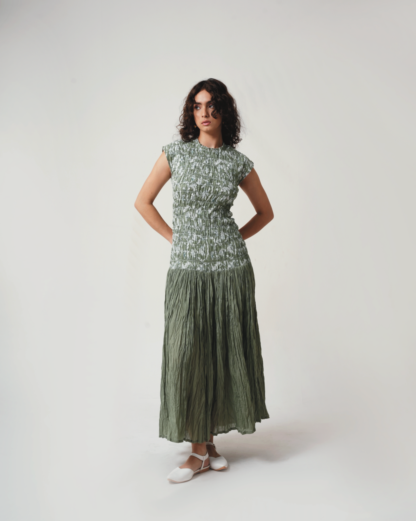 Cicily | Hunter Green Dress