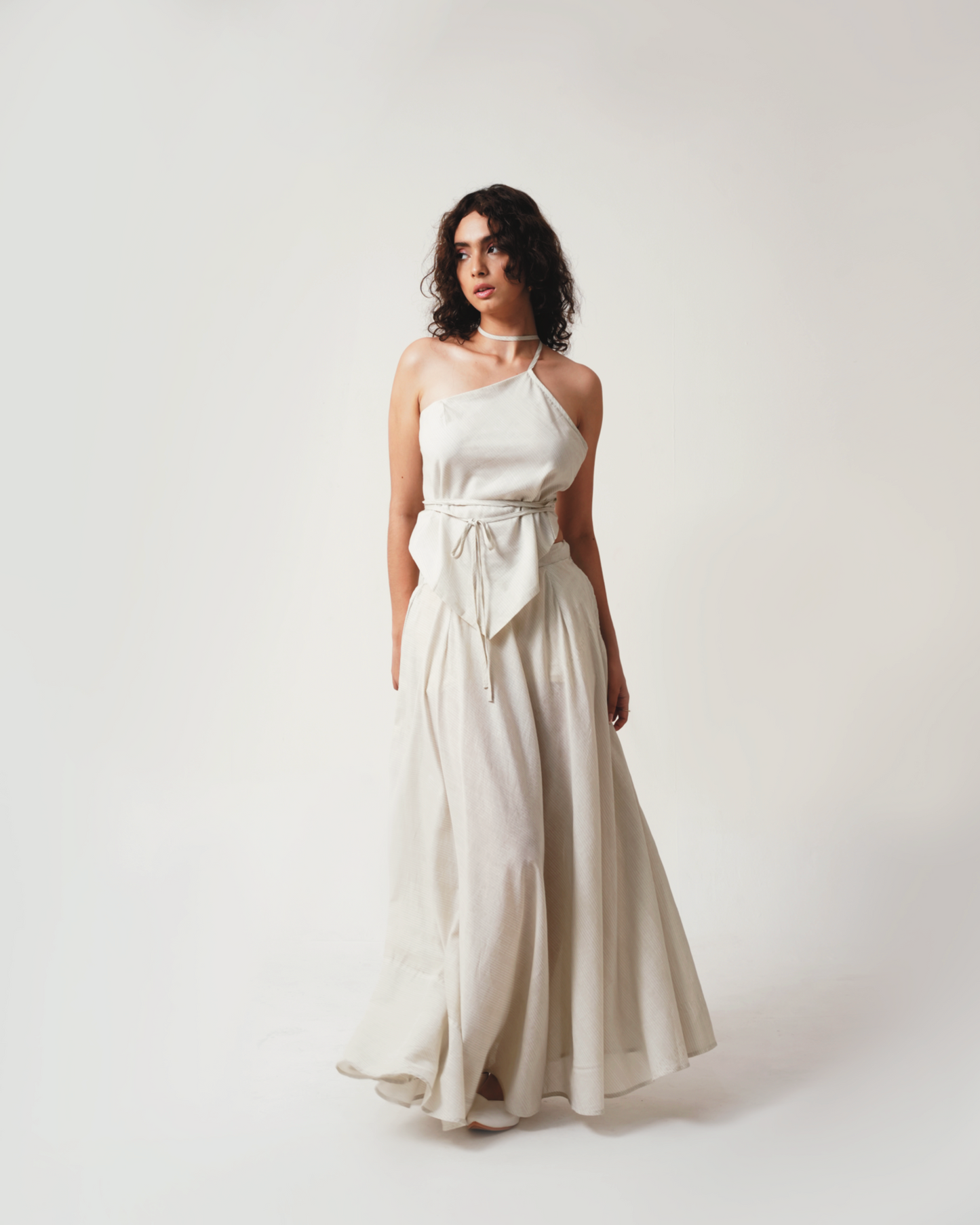 Viella | Ivory Skirt