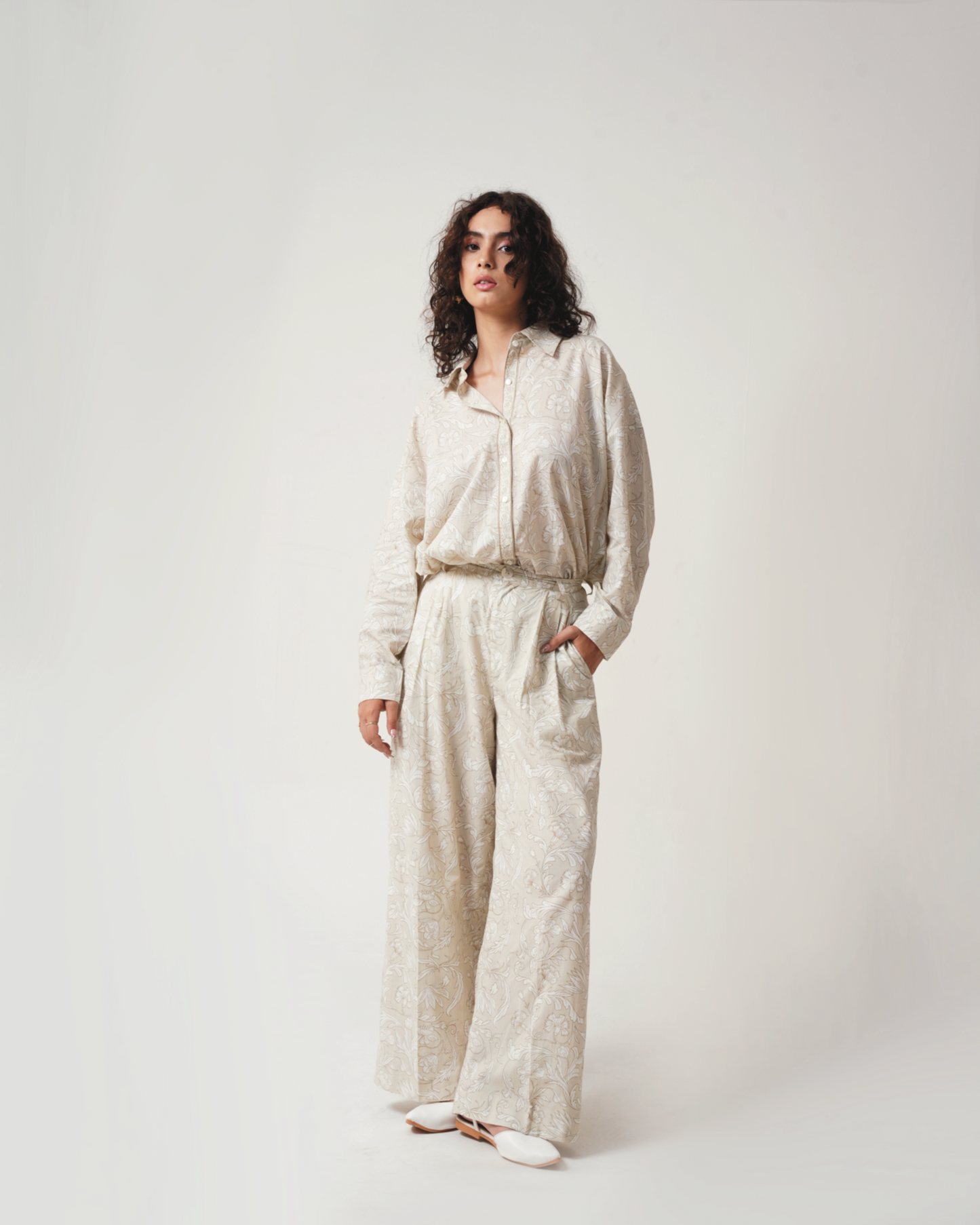 Rooh | Greige Shirt