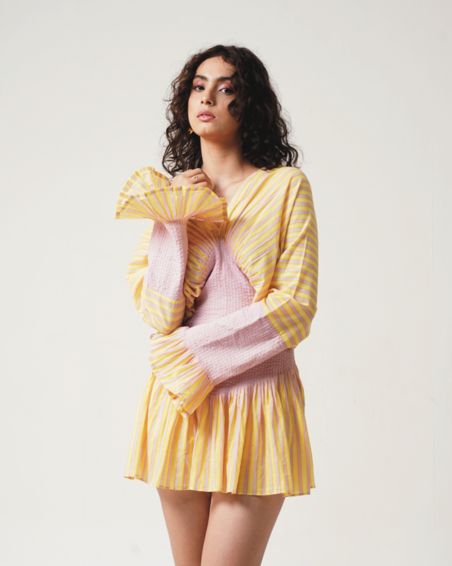 Sunray | Pleated Dress