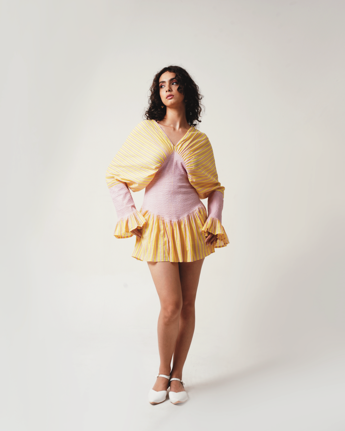 Sunray | Pleated Dress