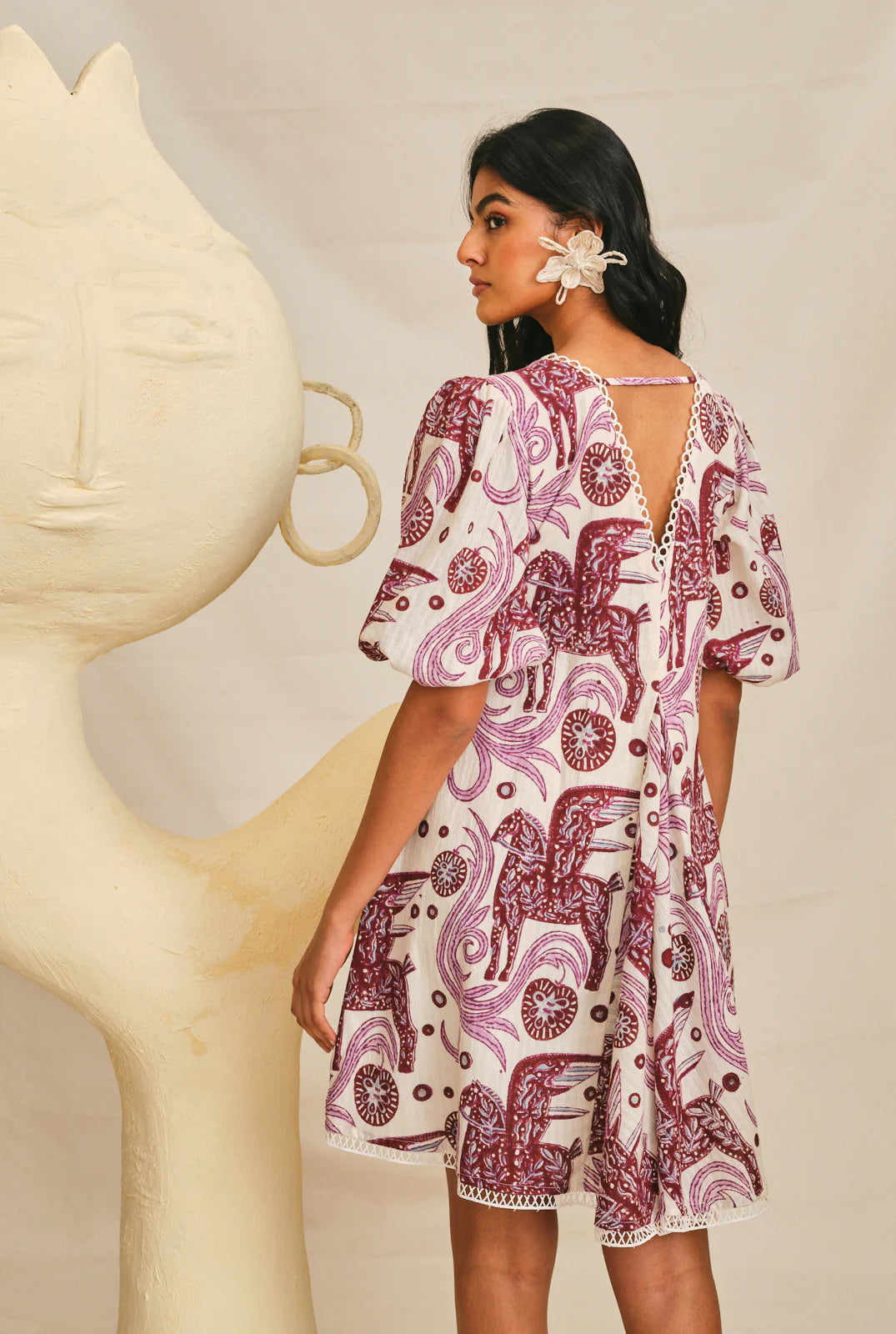 Cheriyal | Handloom Mini Dress