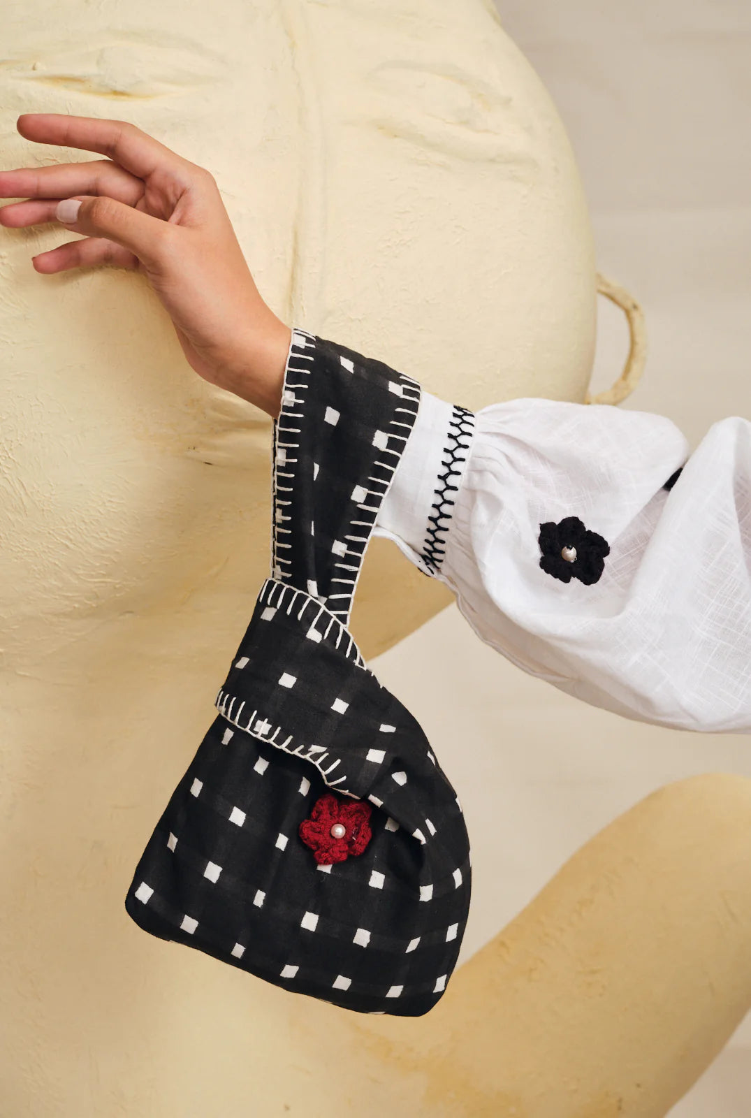Meso | White Crochet Shirt