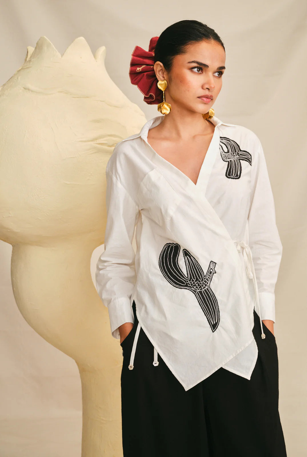 Hasan | Wrap Shirt