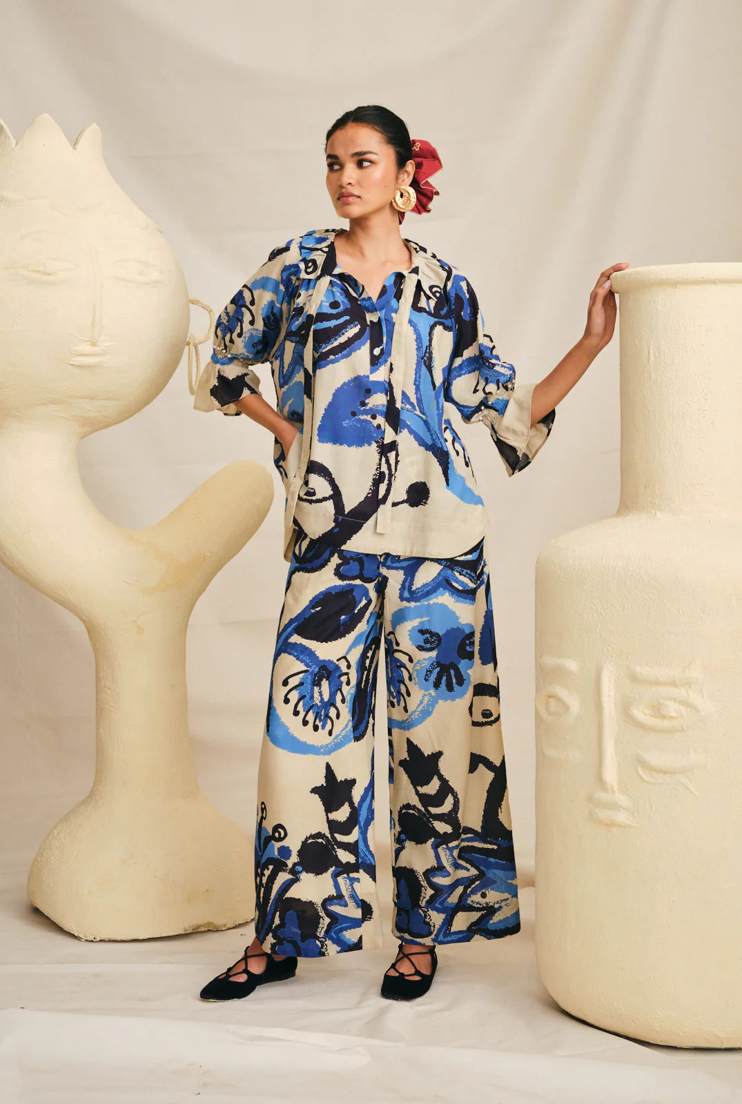 Tulika | Printed Blouse