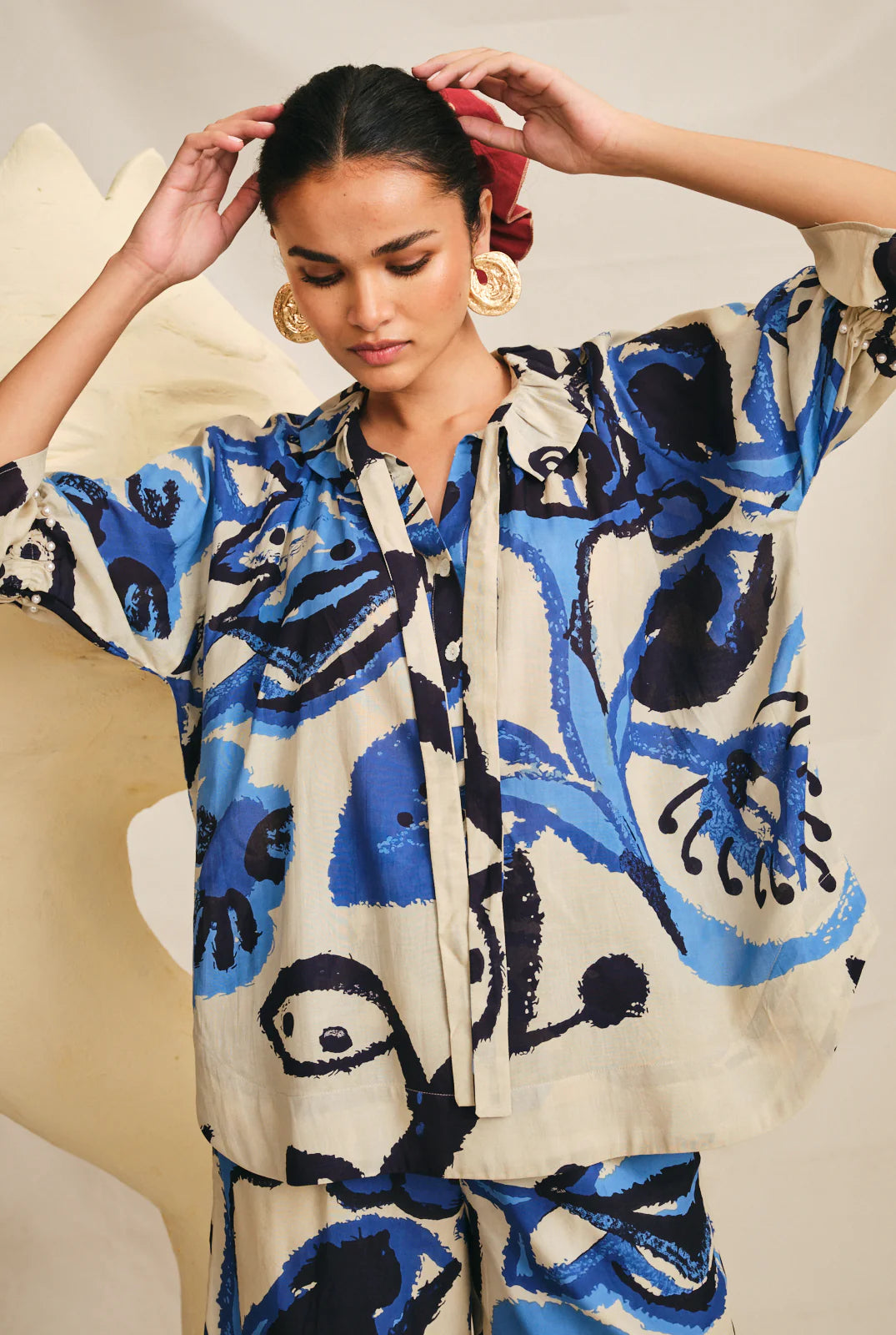 Tulika | Printed Blouse