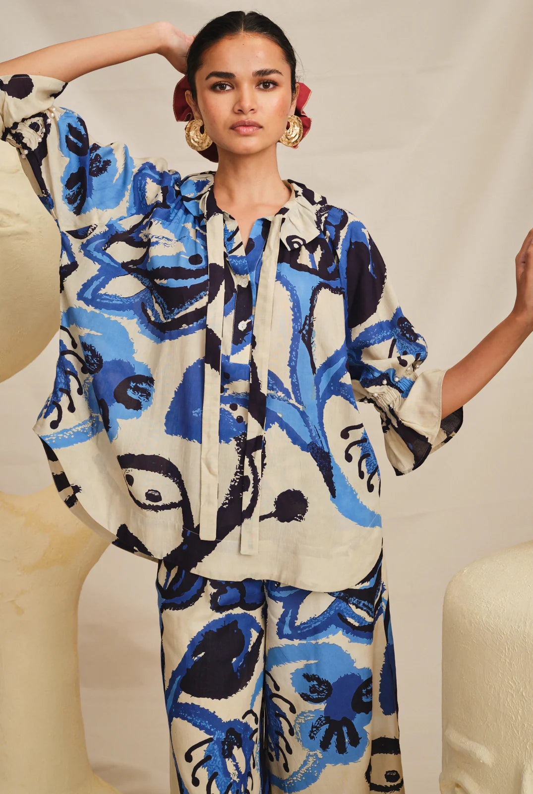 Tulika | Printed Blouse