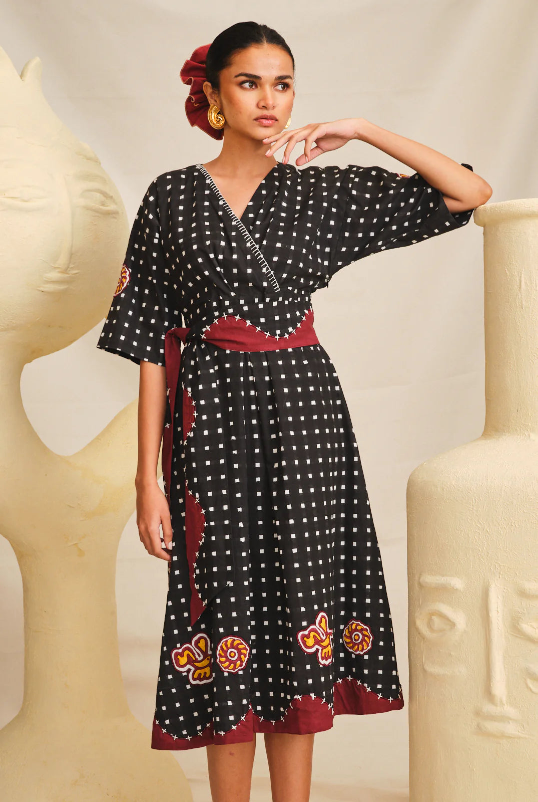 Pipli | Appliqué Day Dress