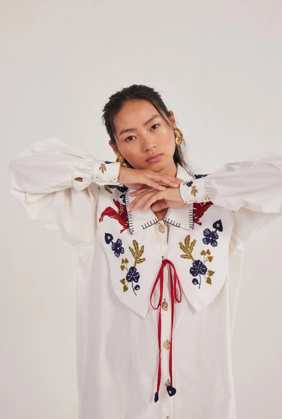 Kiji | Embroidered Bib