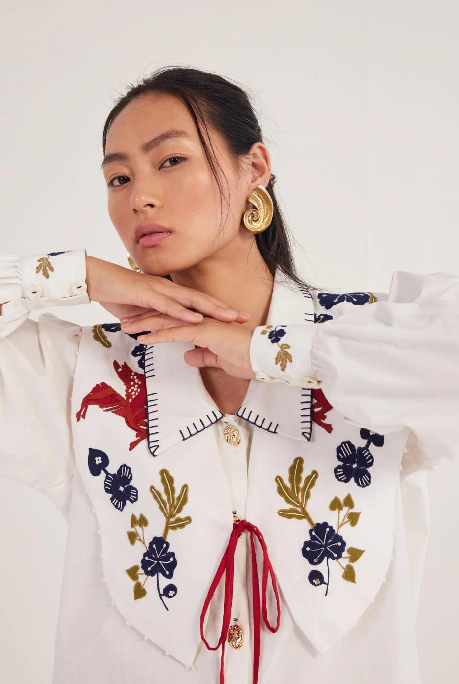 Kiji | Embroidered Bib