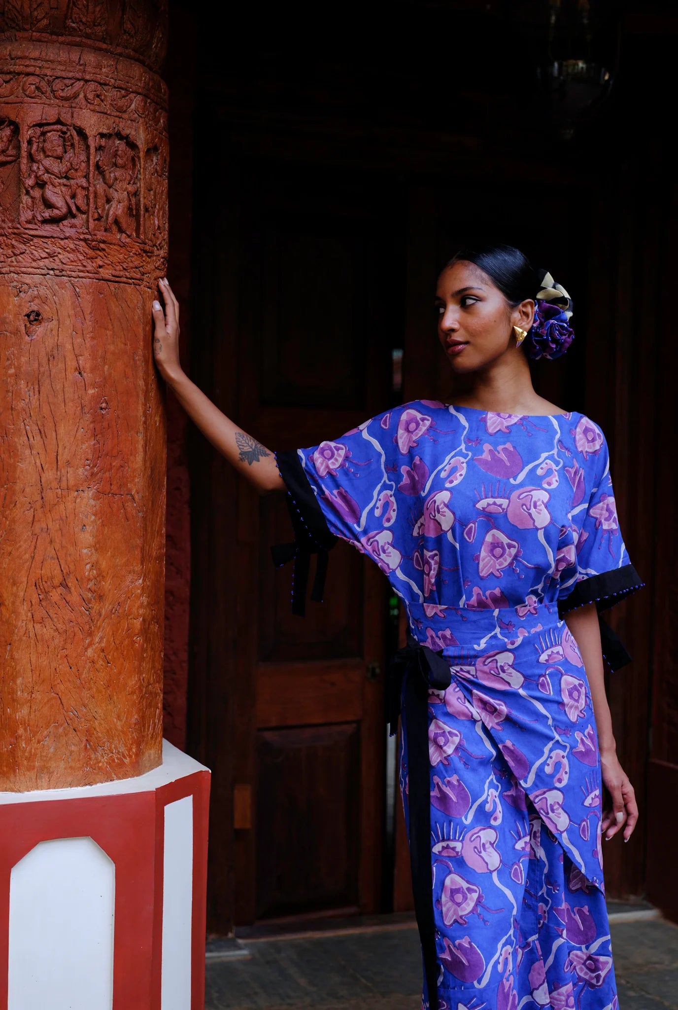 Neera | Floral Wrap Dress