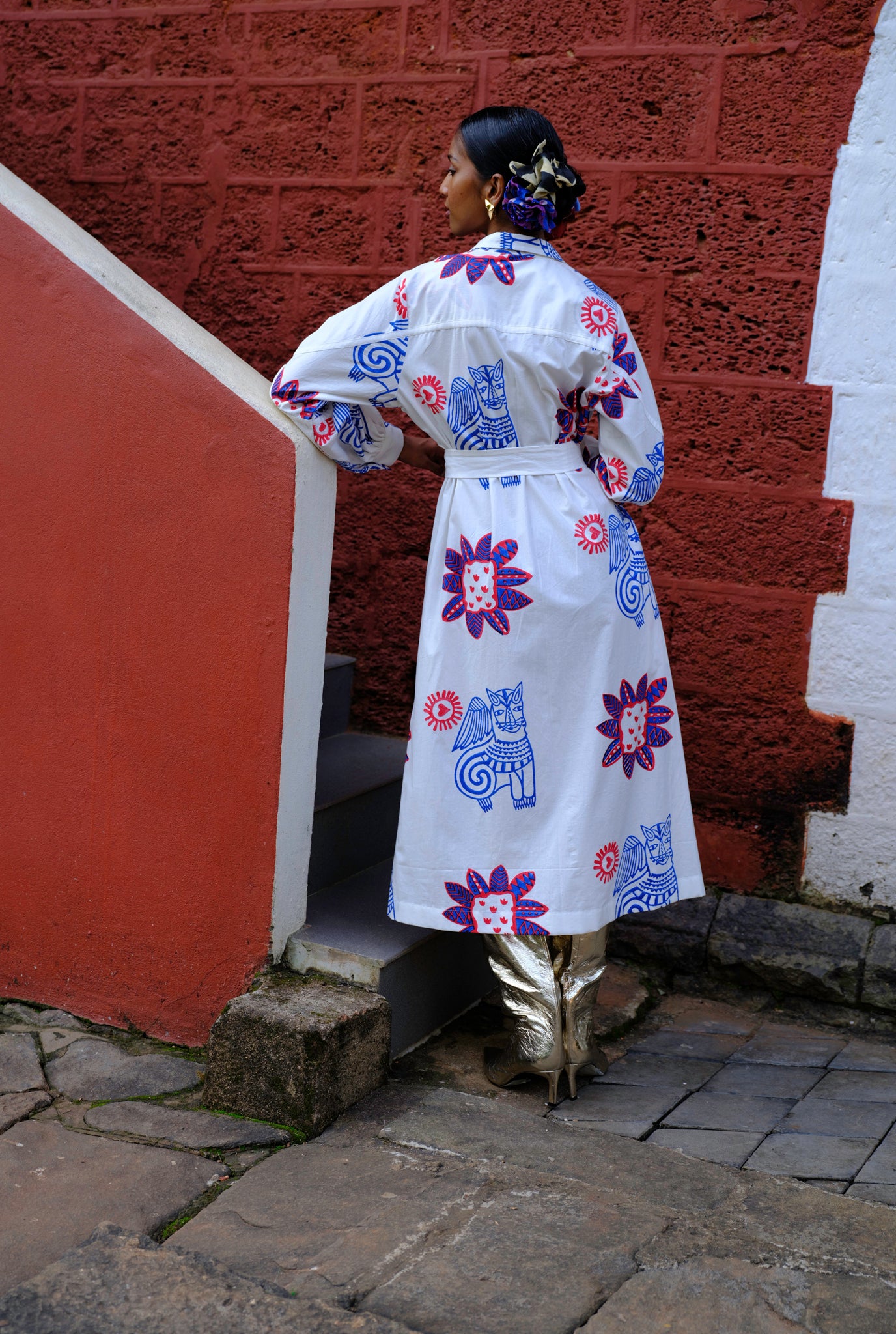 Kokomo | White Belted Dress