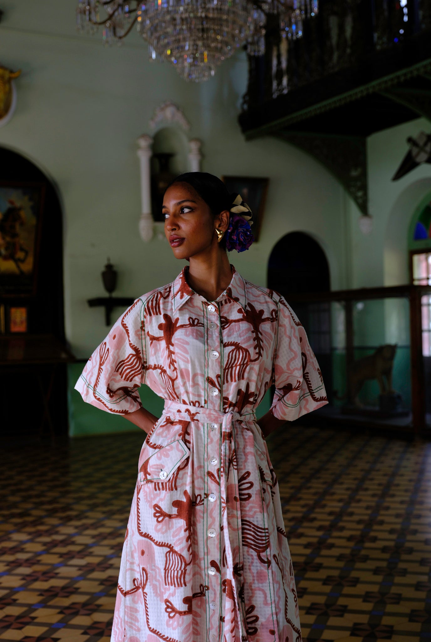 Karikku | Boxy Shirt Dress